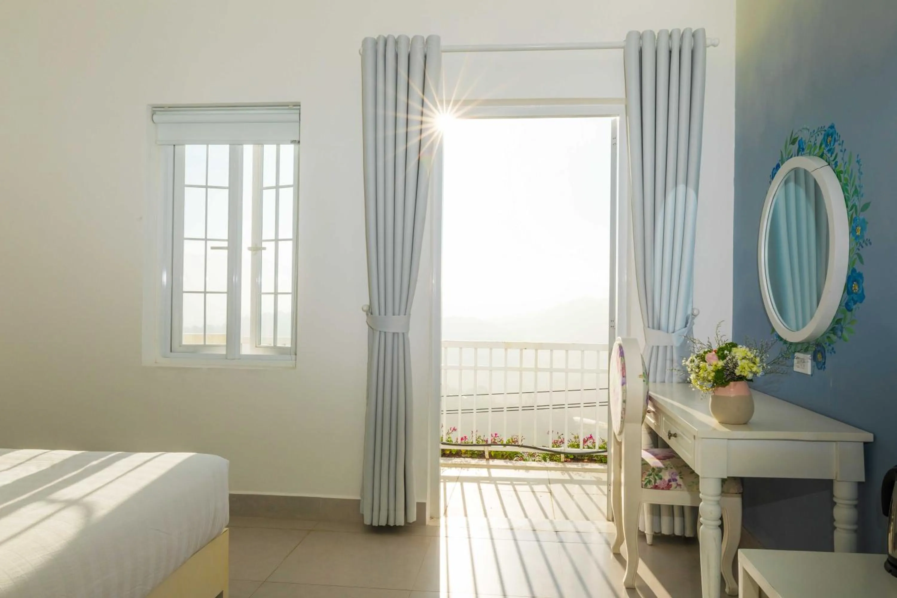 Natural landscape, Bed in Dalat De Charme Village