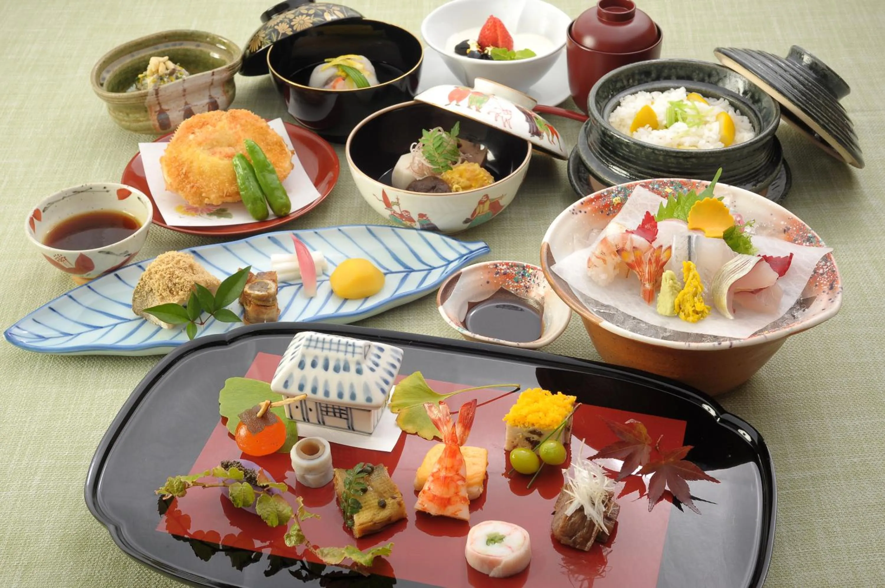 Dinner in Takarazuka Washington Hotel