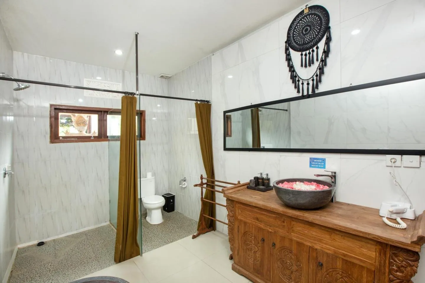 Bathroom in Tamyang Ubud Villas