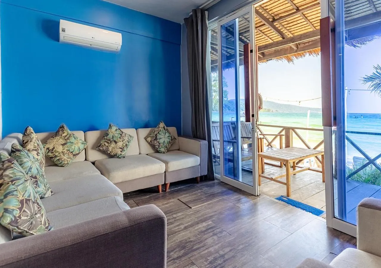 Seating area in Sara Resort