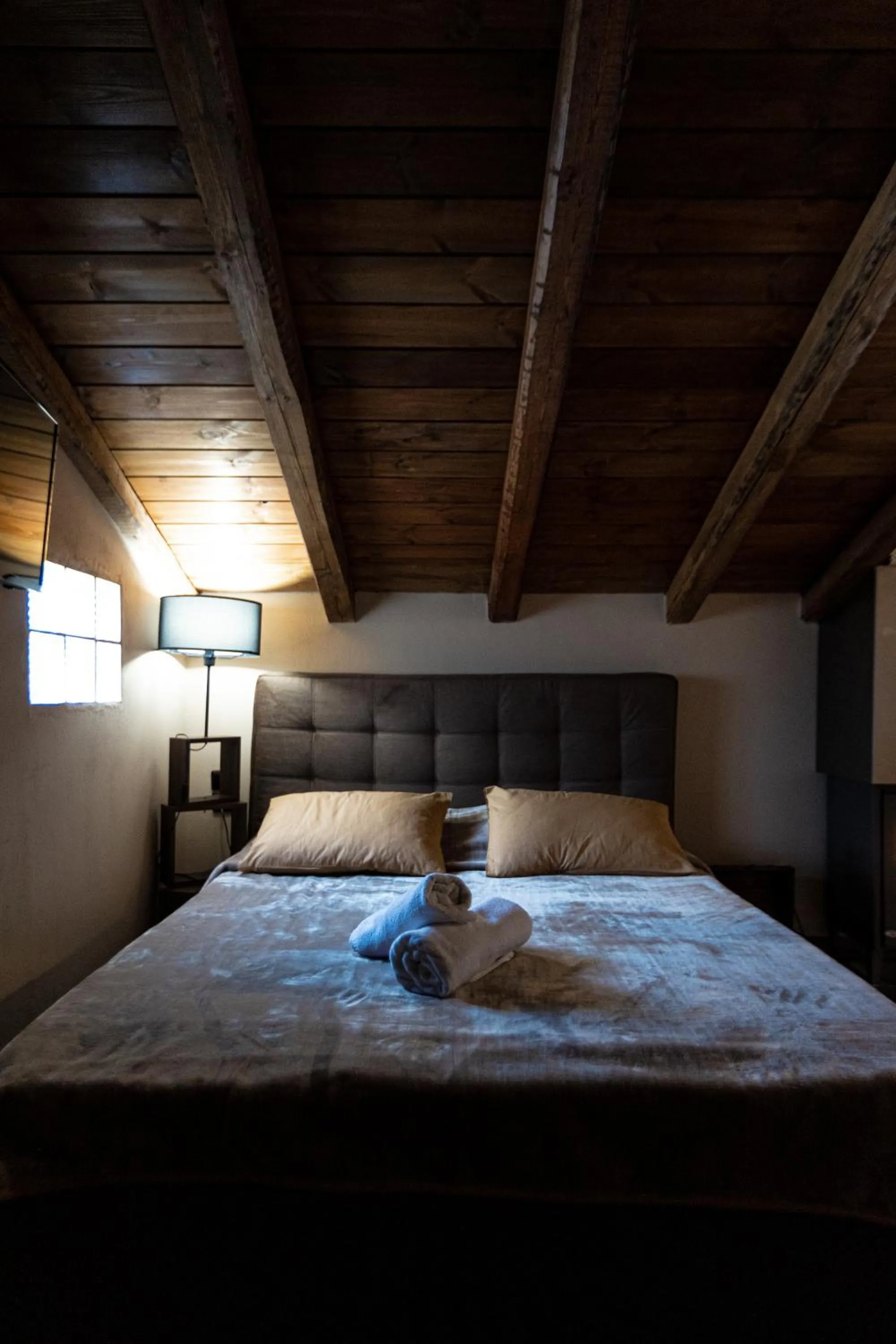 Bed in La Moara Boutique Hotel