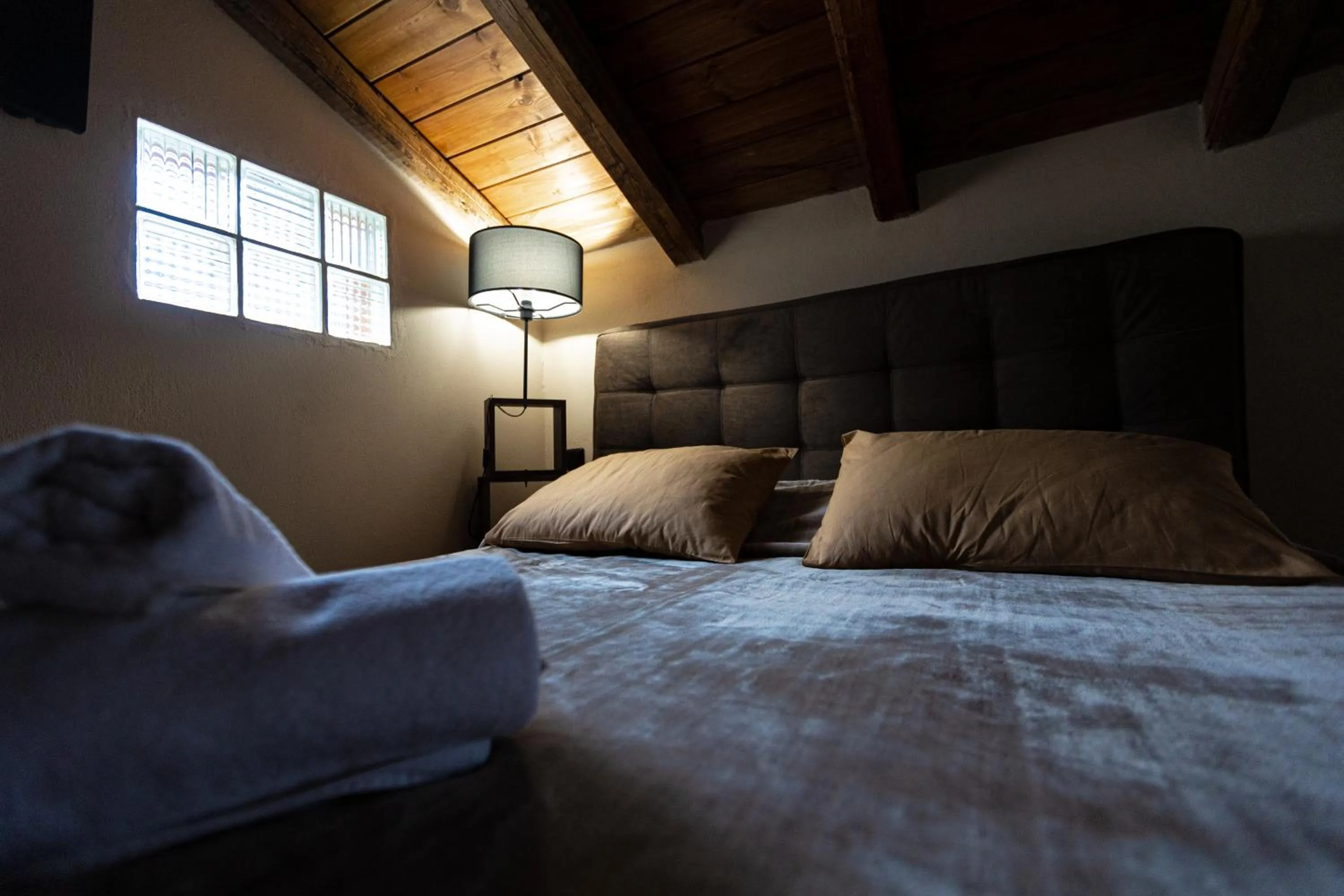 Bed in La Moara Boutique Hotel