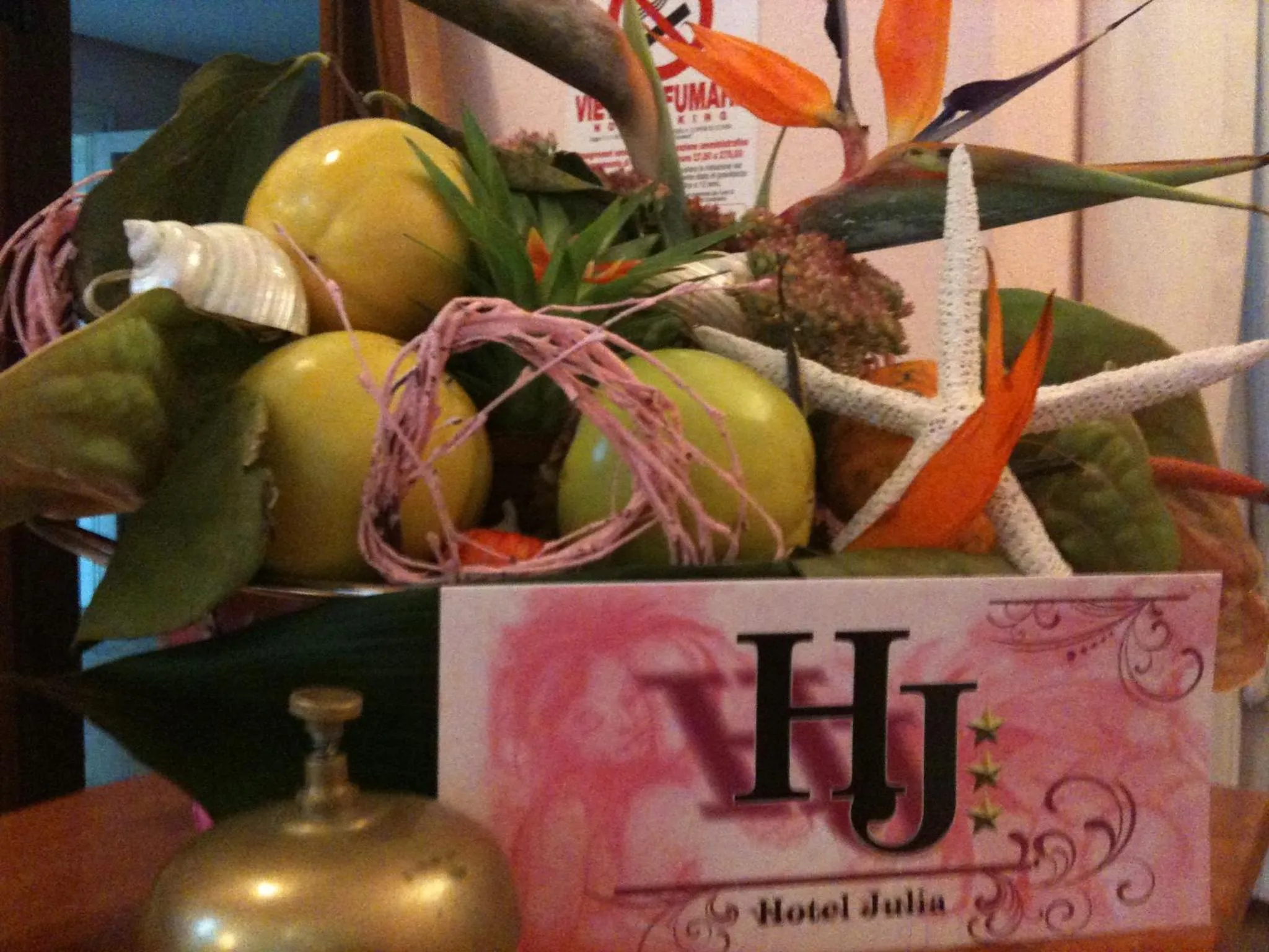 Decorative detail in Hotel Julia