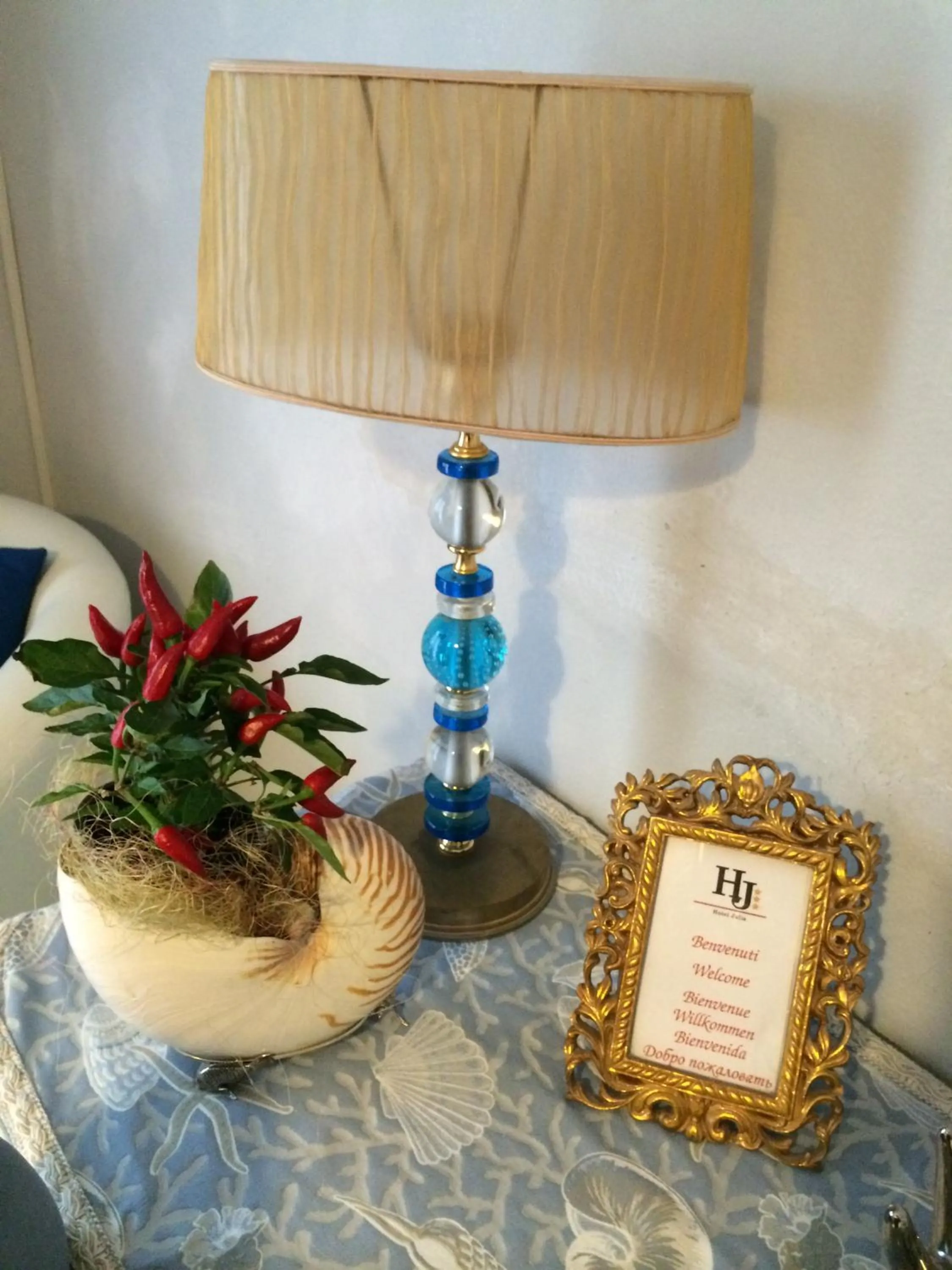 Decorative detail in Hotel Julia