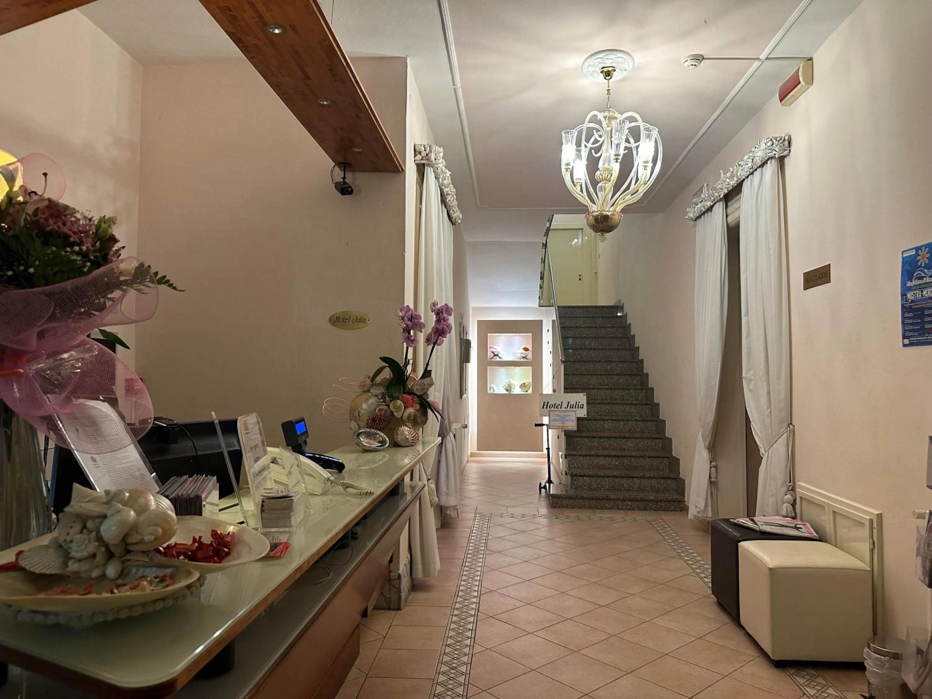 Lobby or reception in Hotel Julia