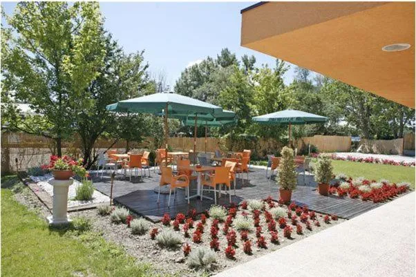 Balcony/Terrace in Garni Hotel Siesta