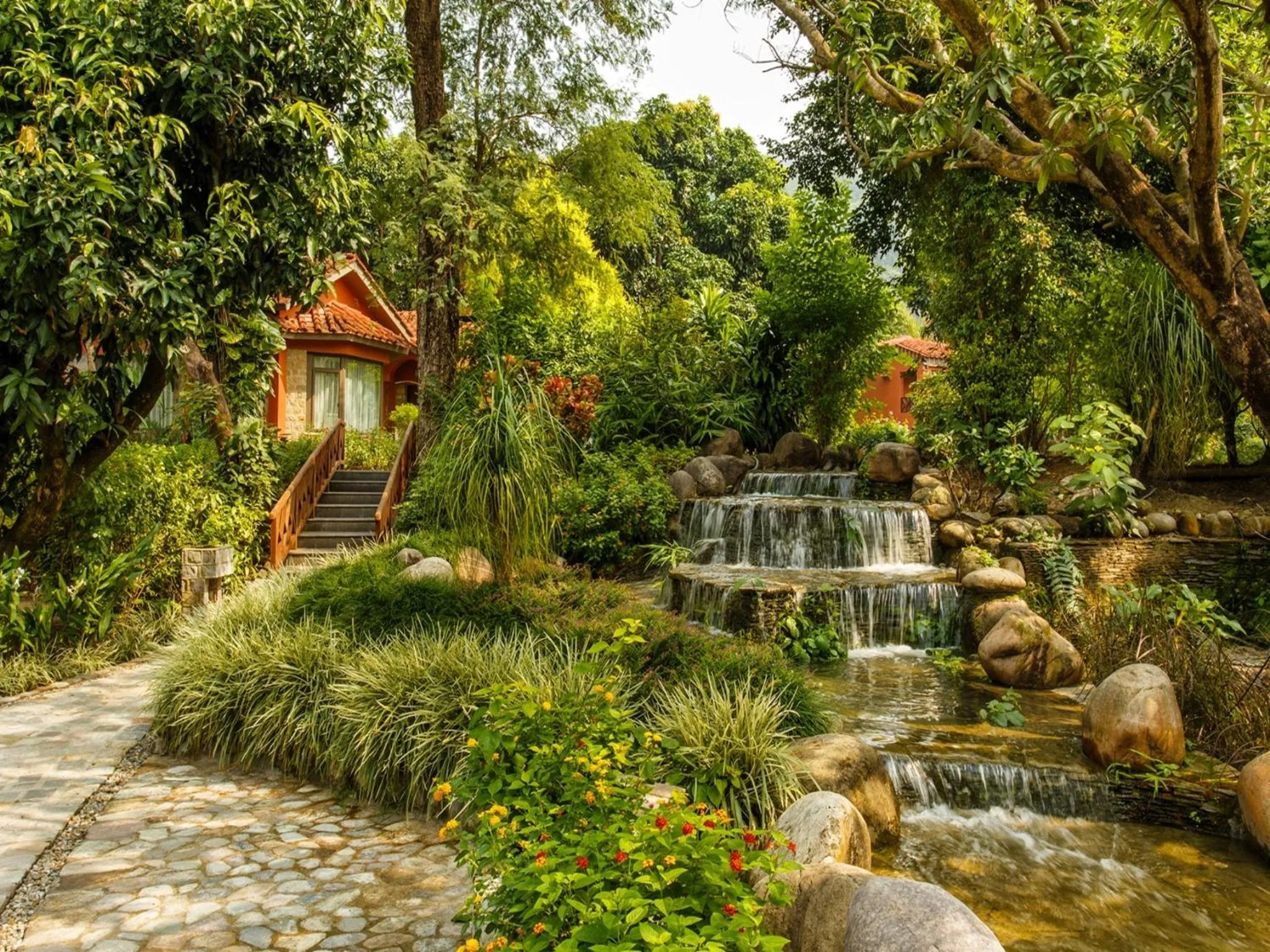 Property building in Taj Corbett Resort and Spa Uttarakhand