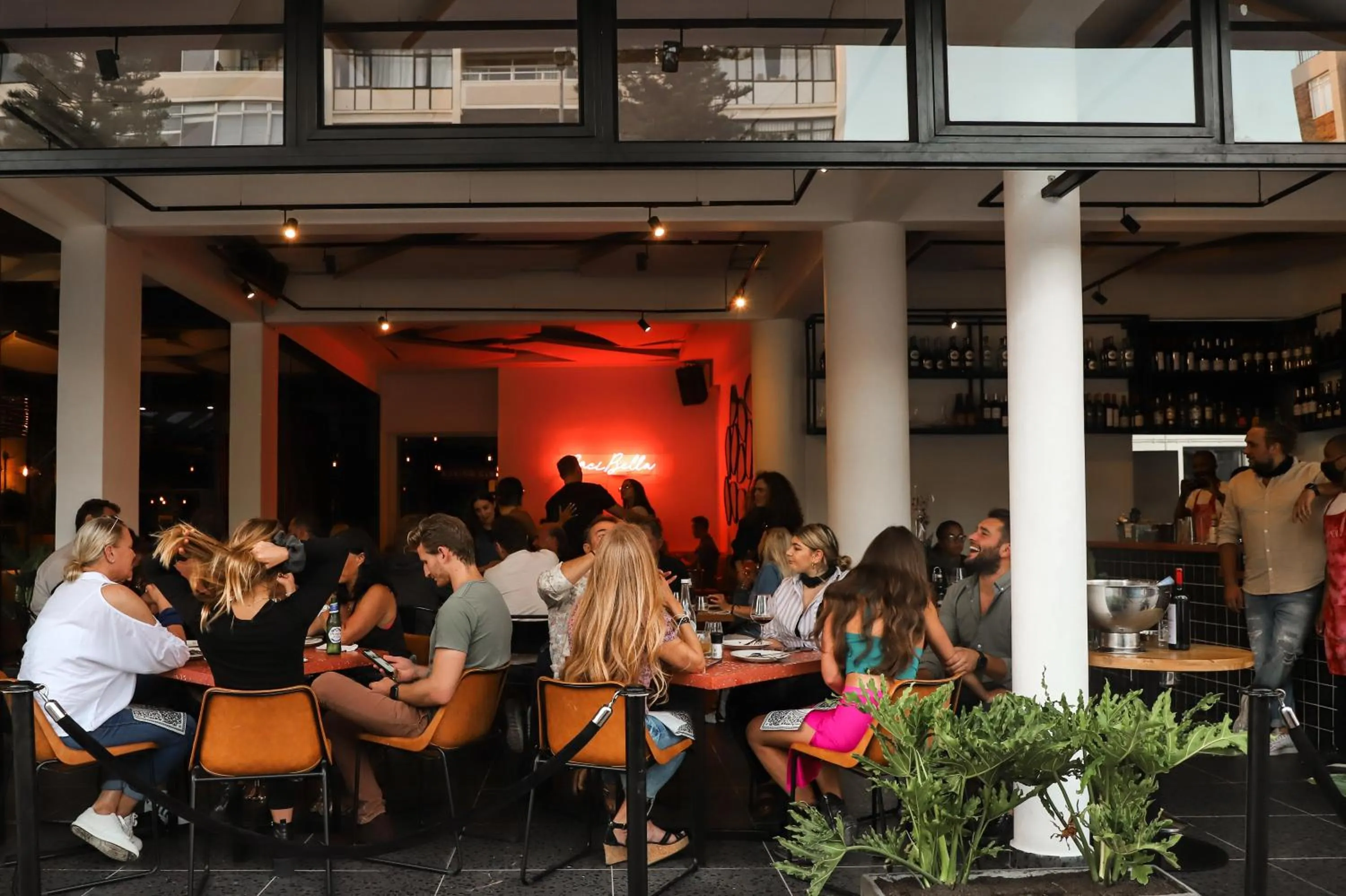 Restaurant/places to eat in The Amalfi Boutique Hotel