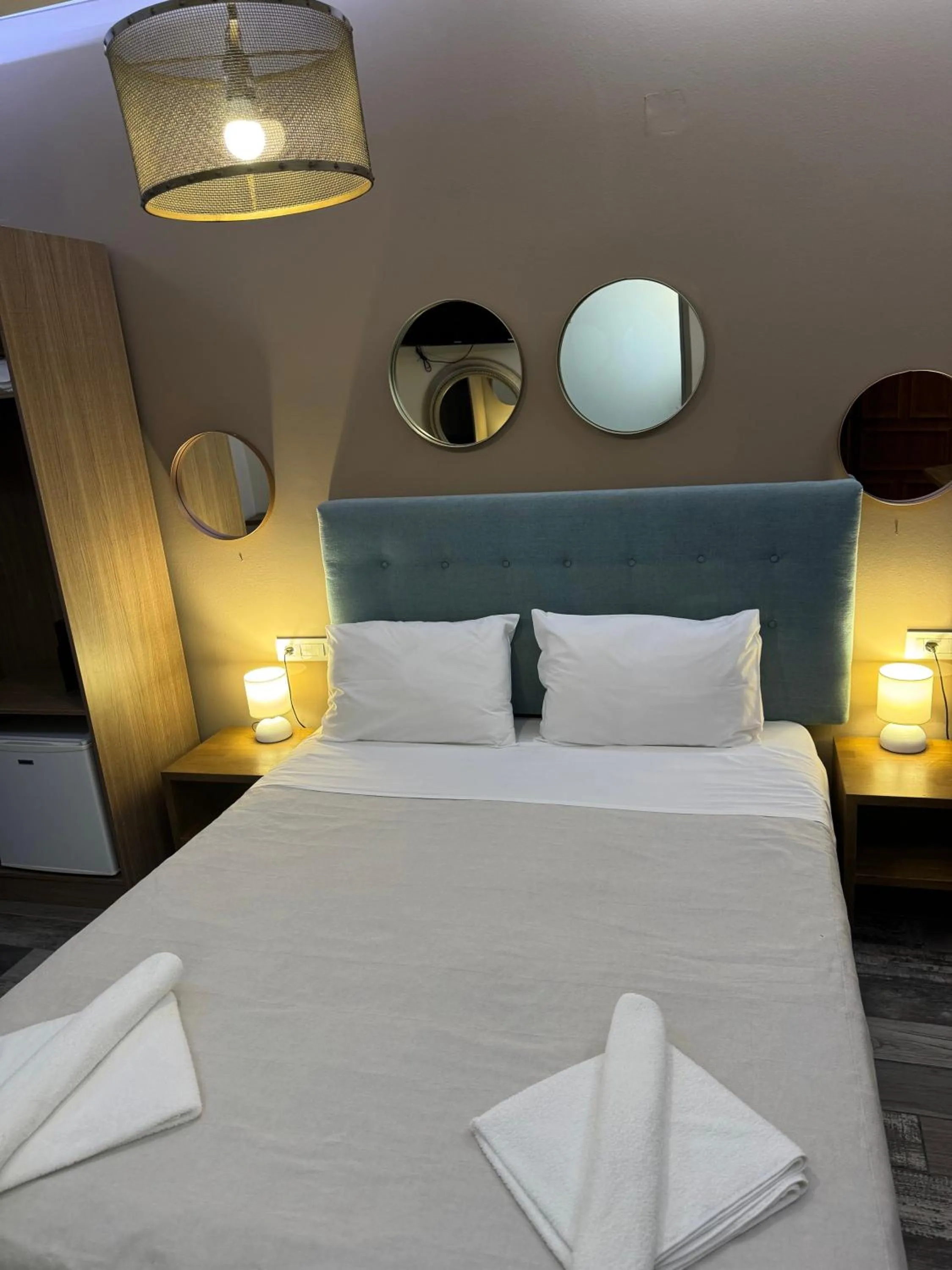 Bedroom, Bed in Antonia Apartments