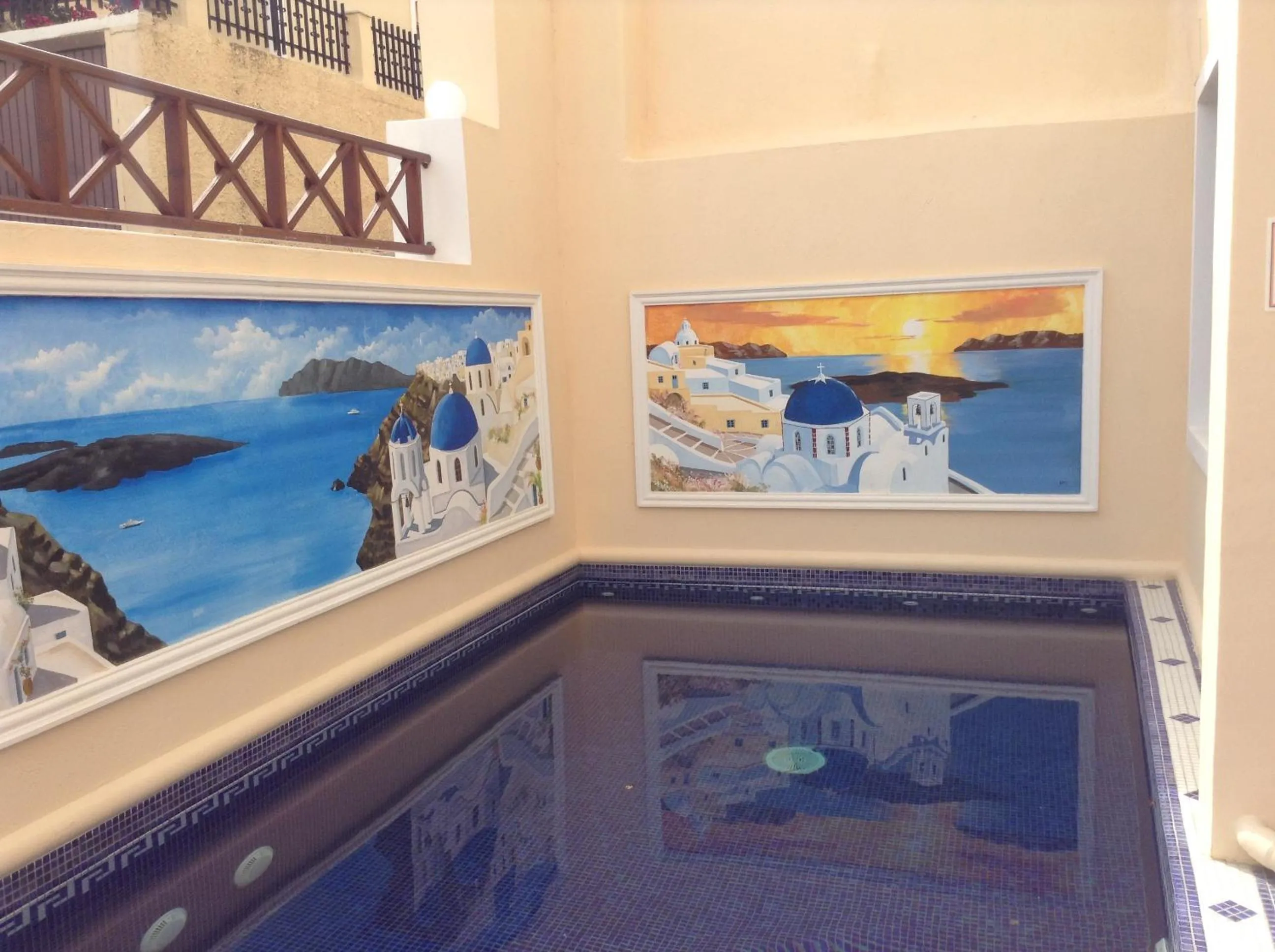 Swimming pool in Antonia Apartments