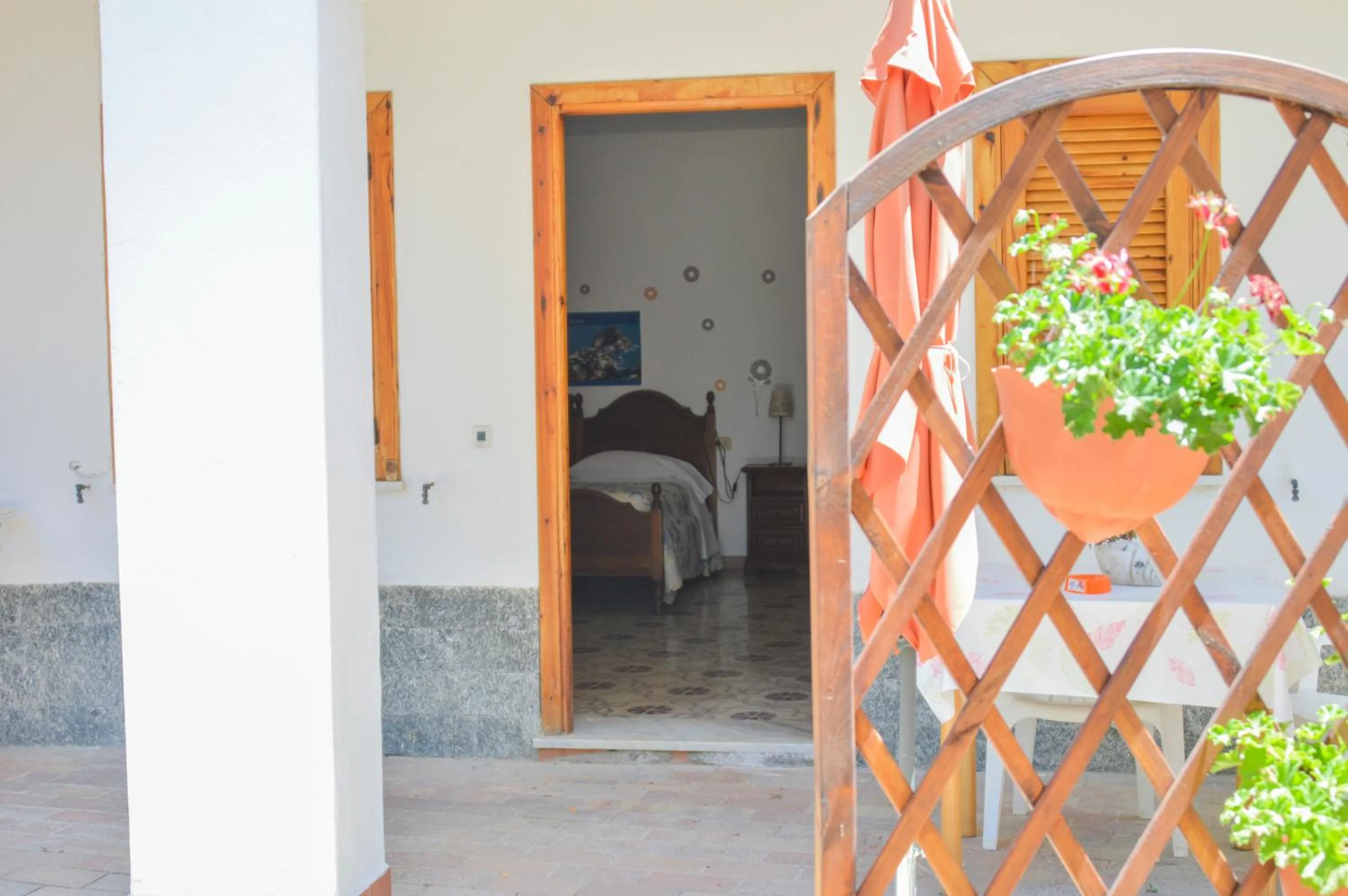 Garden view in Villa Erade