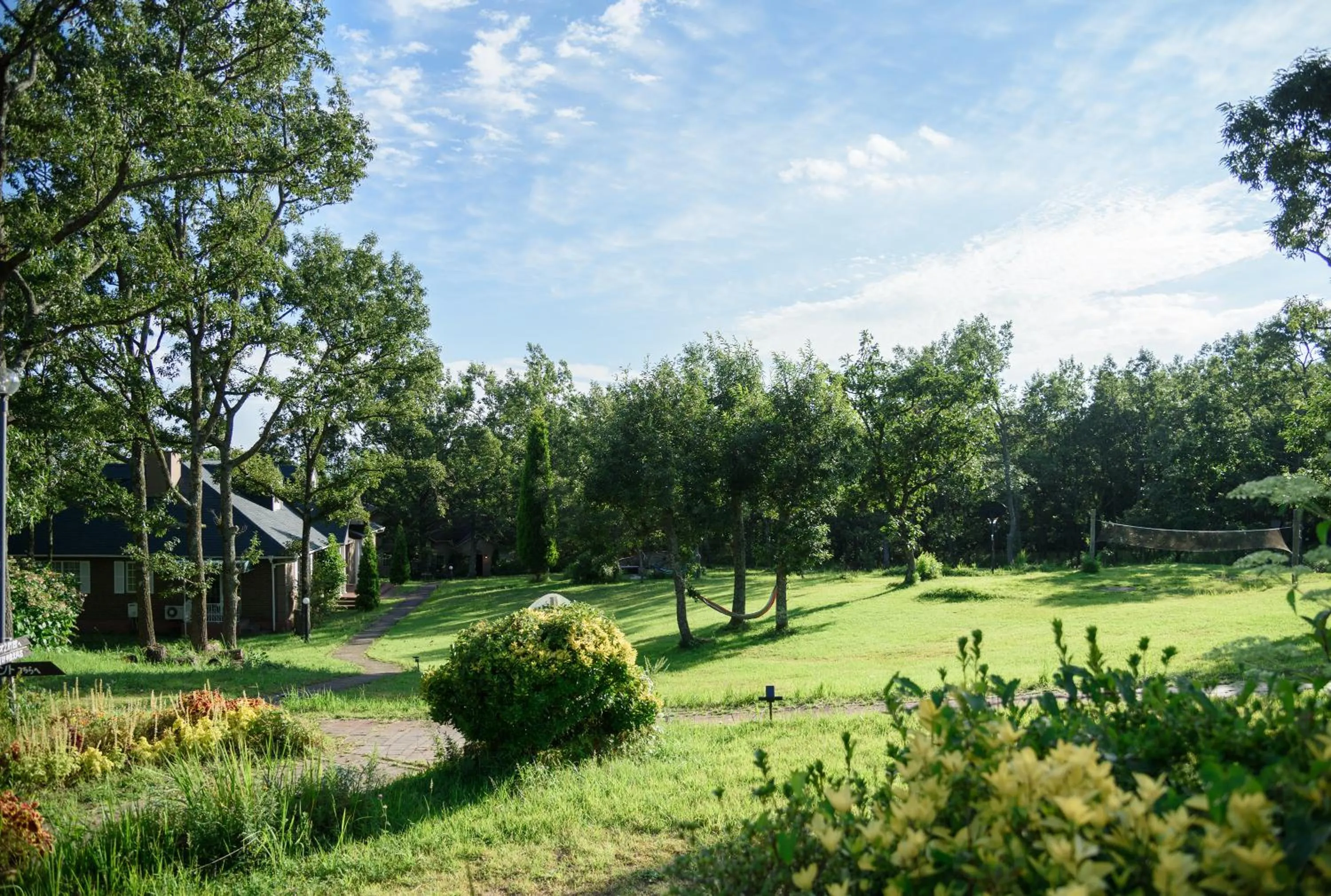 Garden view in Ginga no Yado Kinoko2seigo