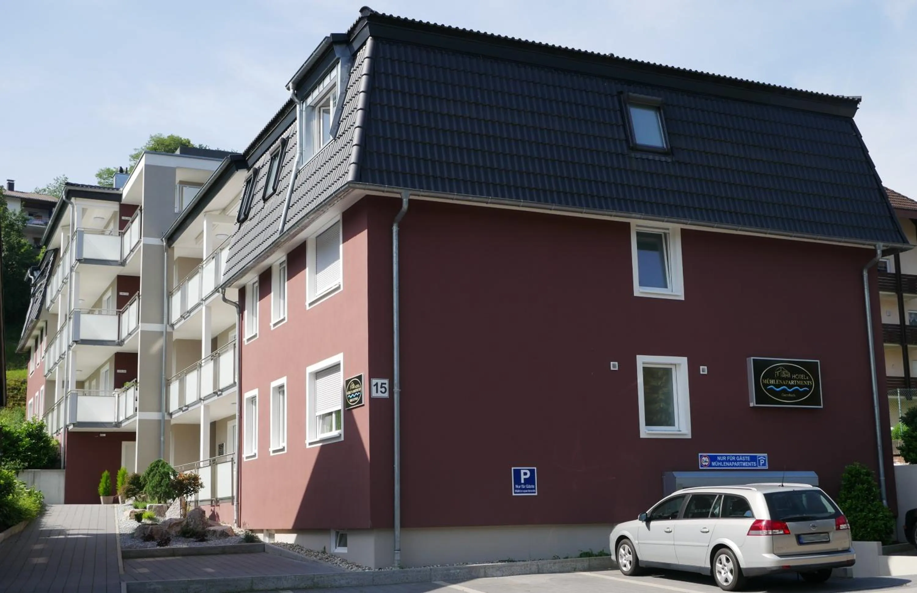 Facade/entrance in Hotel & Mühlenapartments