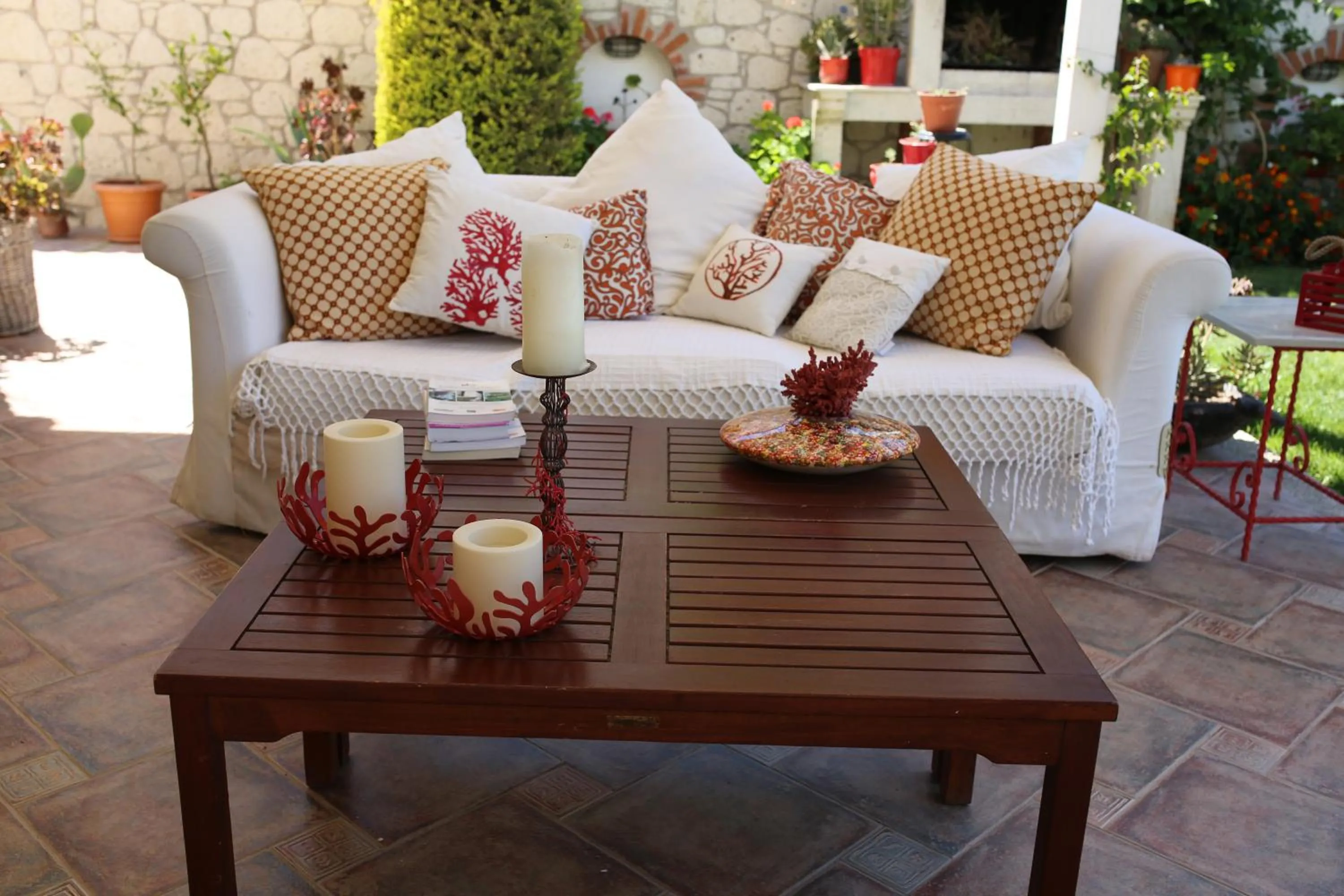 Seating area in Mercan Köşk