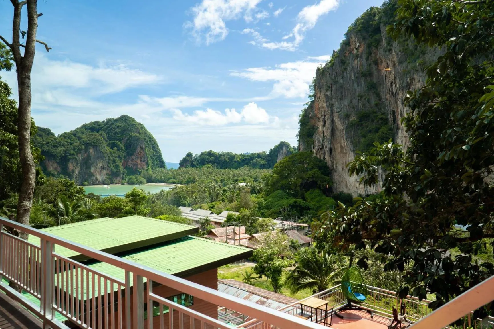 Bird's eye view in Railay Hilltop