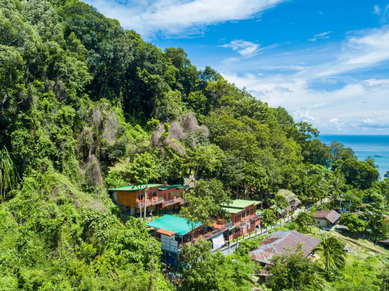 Bird's eye view in Railay Hilltop