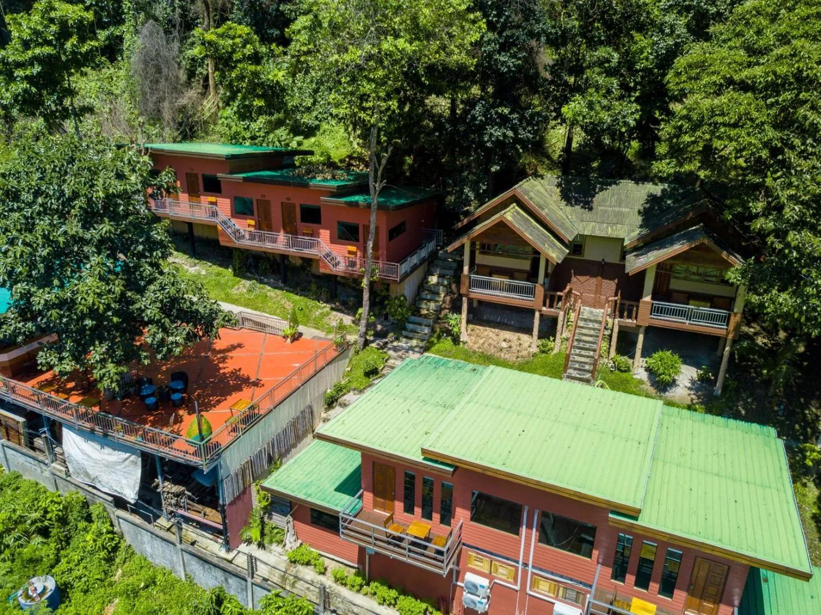 Bird's eye view in Railay Hilltop