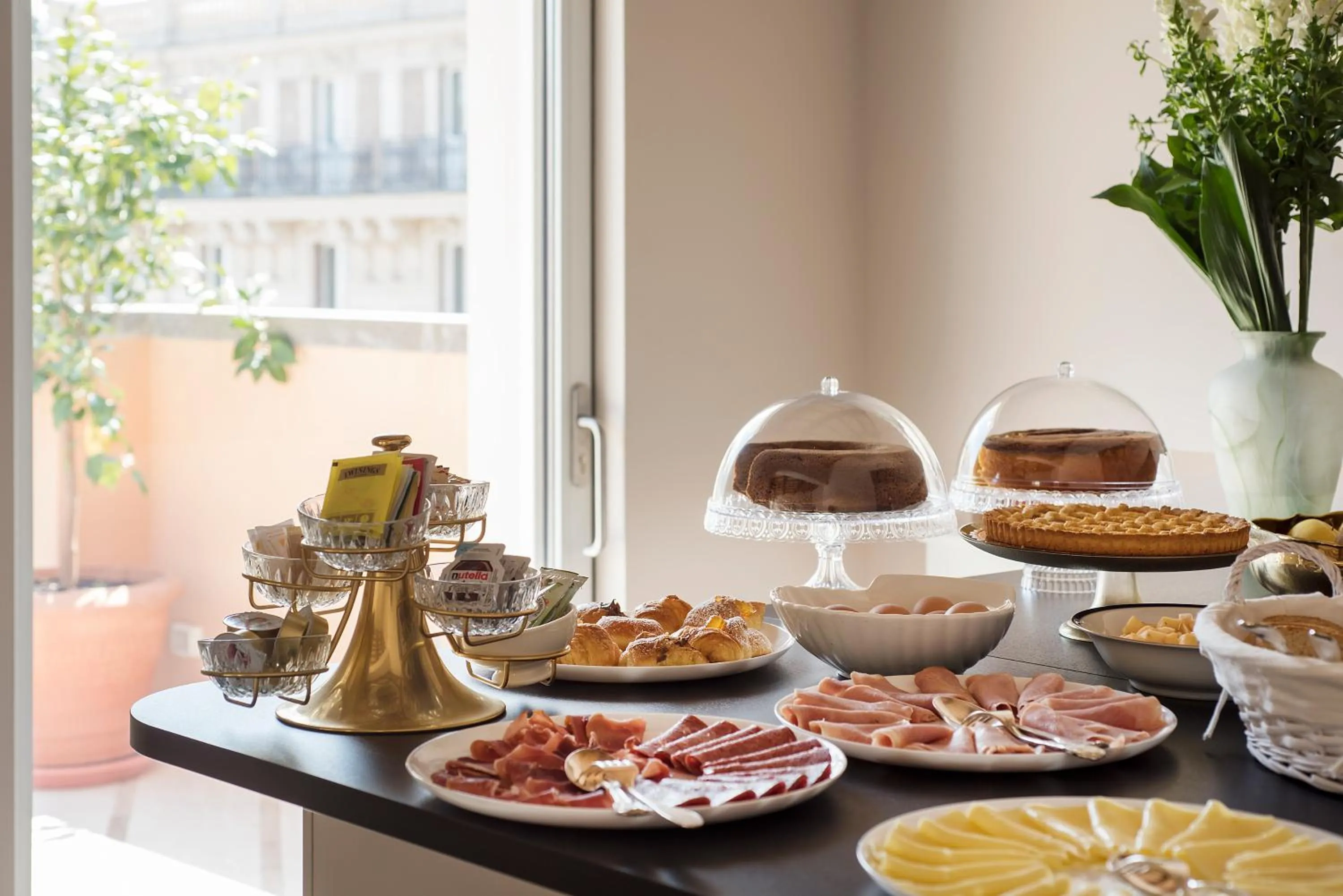 Food close-up in Palazzo Caruso