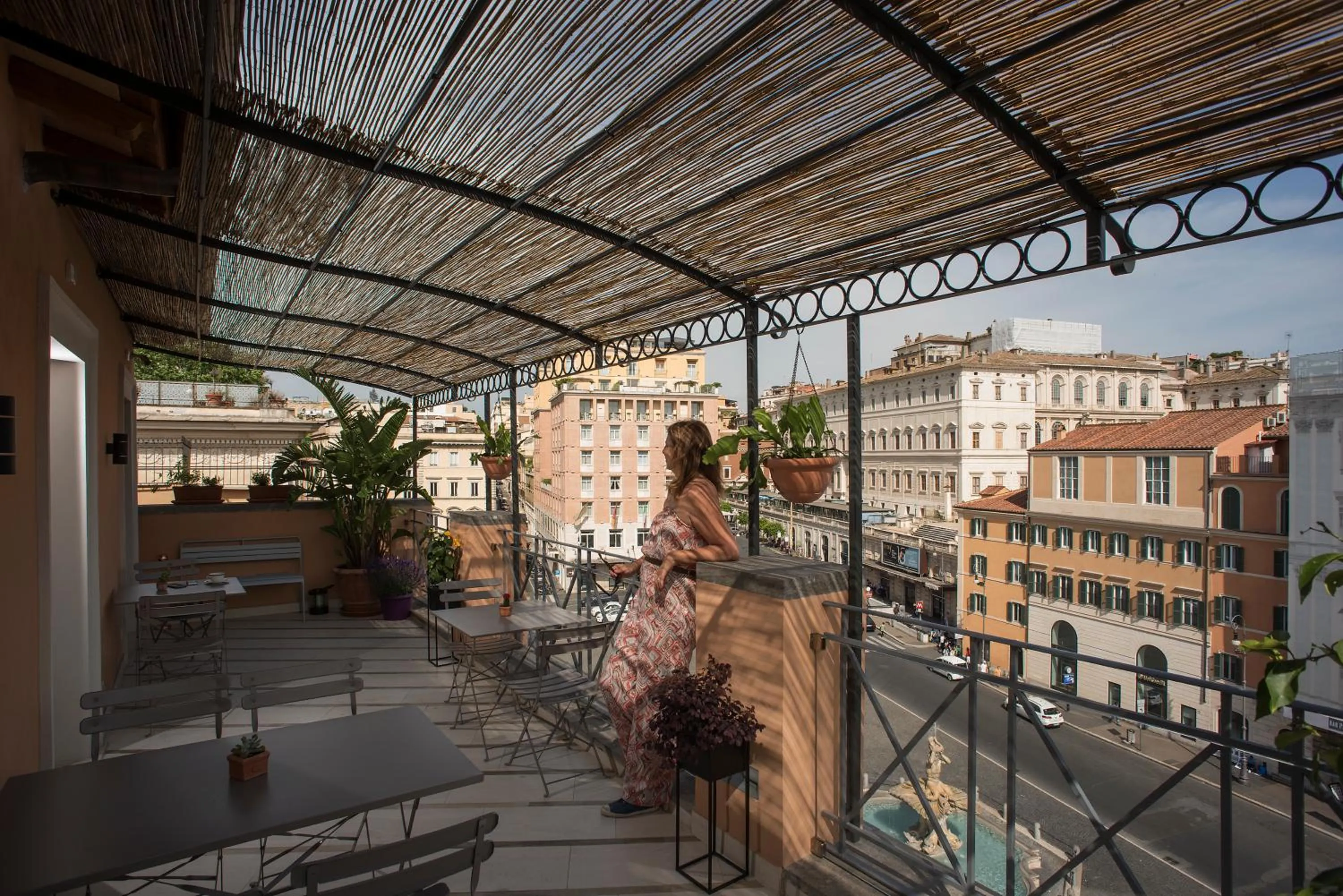 Communal lounge/ TV room in Palazzo Caruso