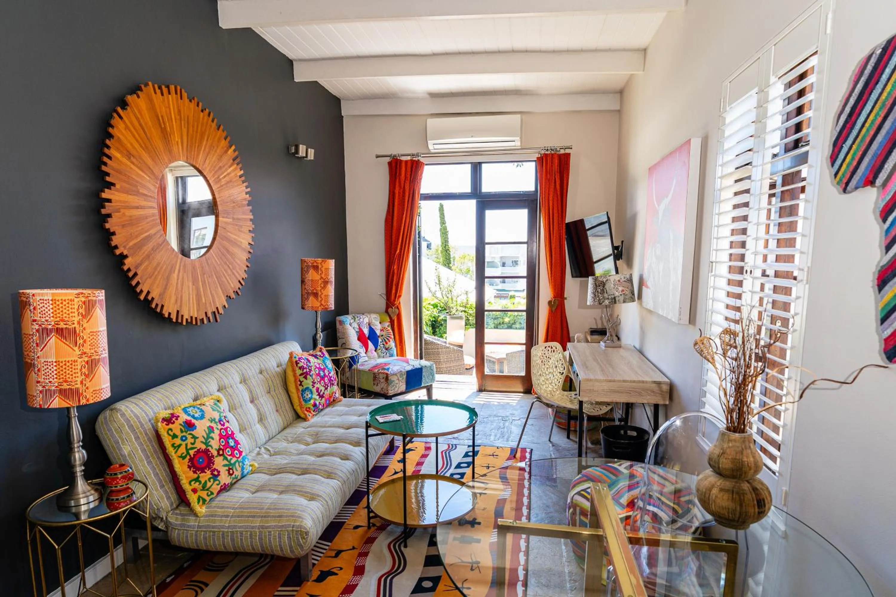 Seating area in Derwent House