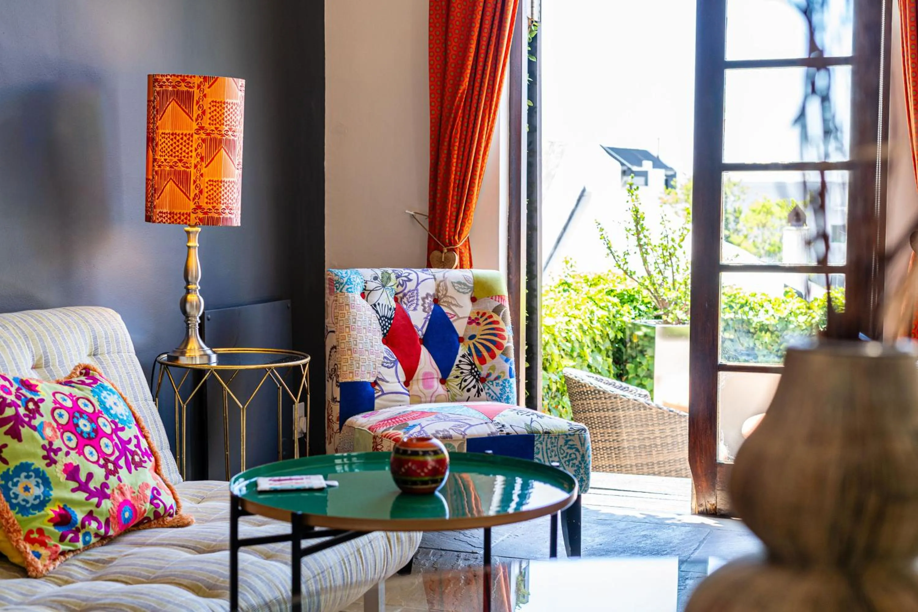 Seating area in Derwent House