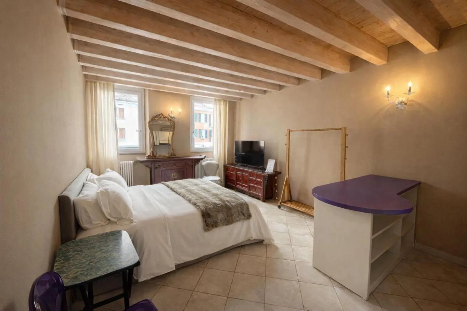 Bed in Le Rêve - Lake view rooms