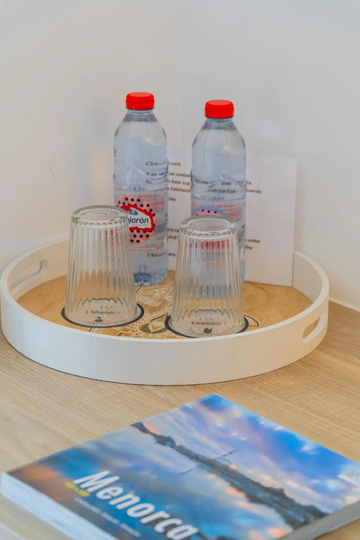 Decorative detail in Hostal Menurka