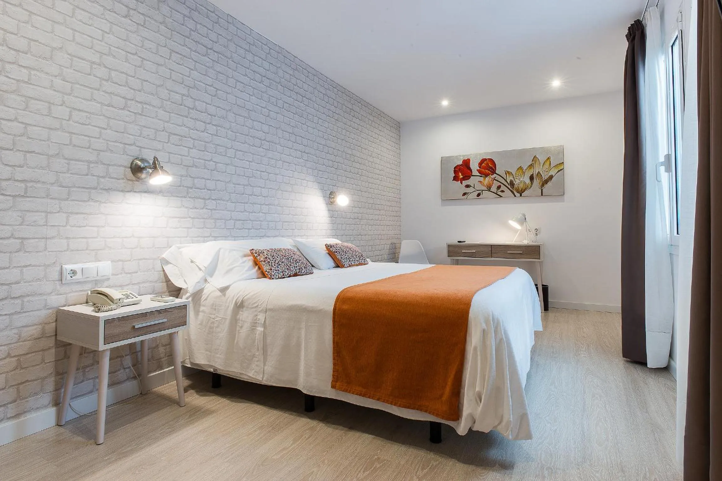 Bedroom, Bed in Hostal Menurka