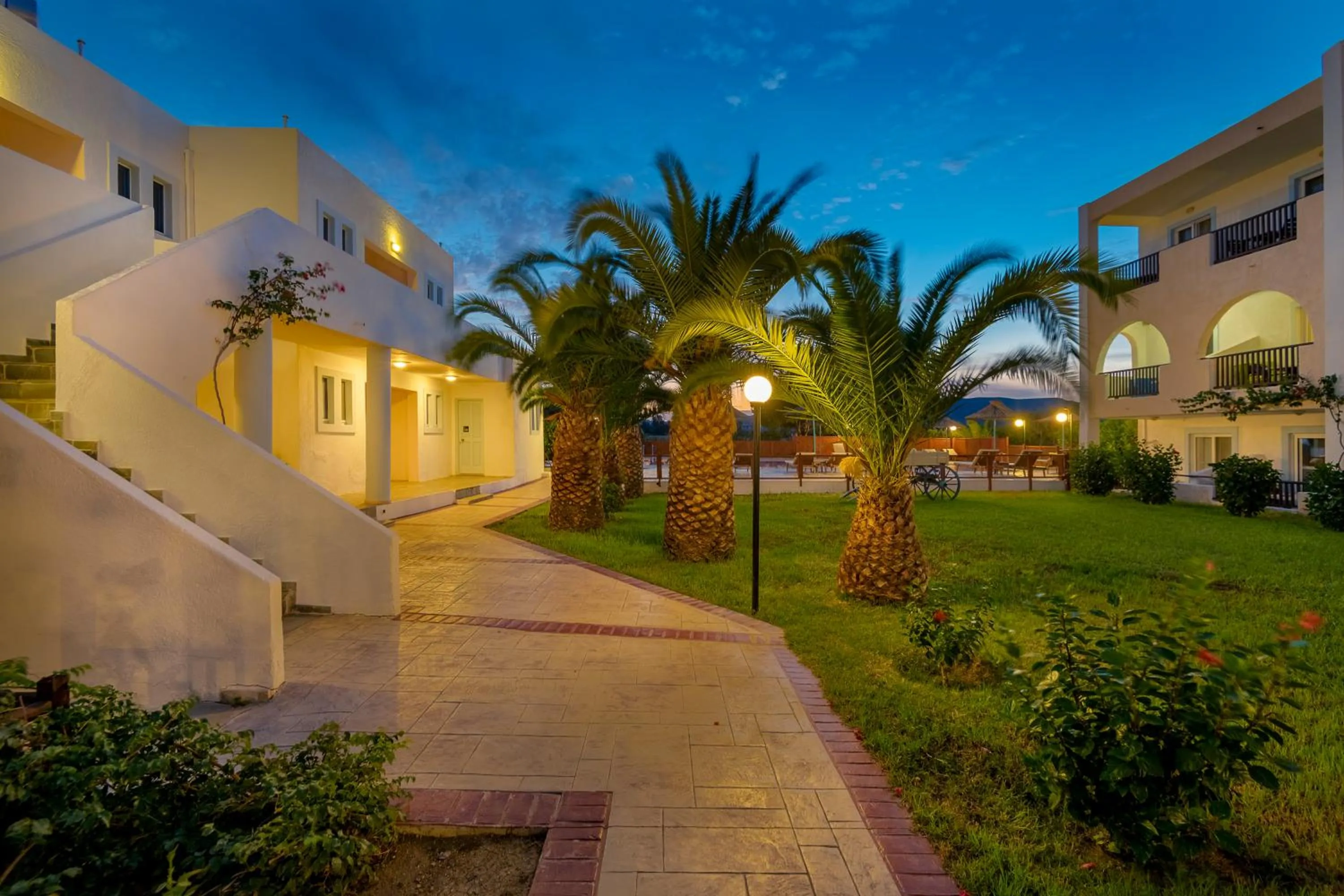 Garden view in Kalimera Mare