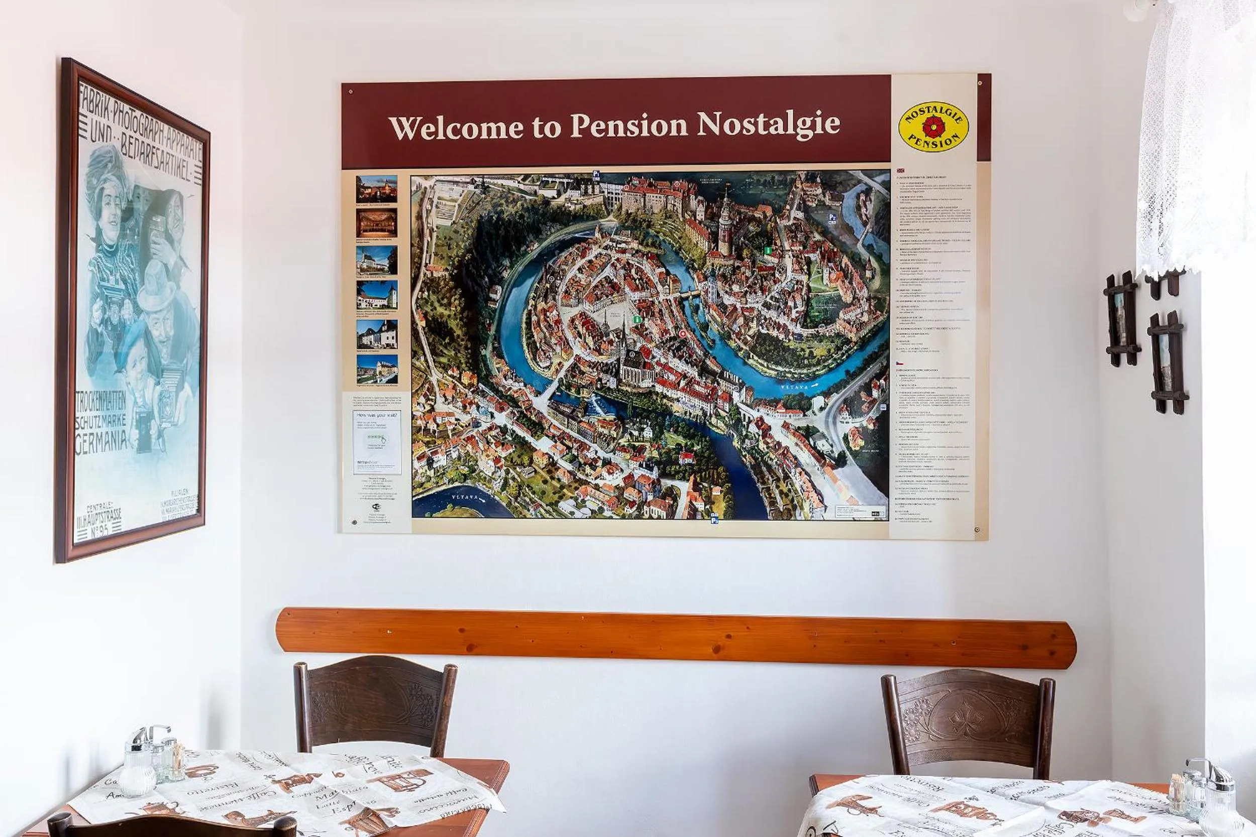 Communal kitchen in Pension Nostalgie - Minihotel