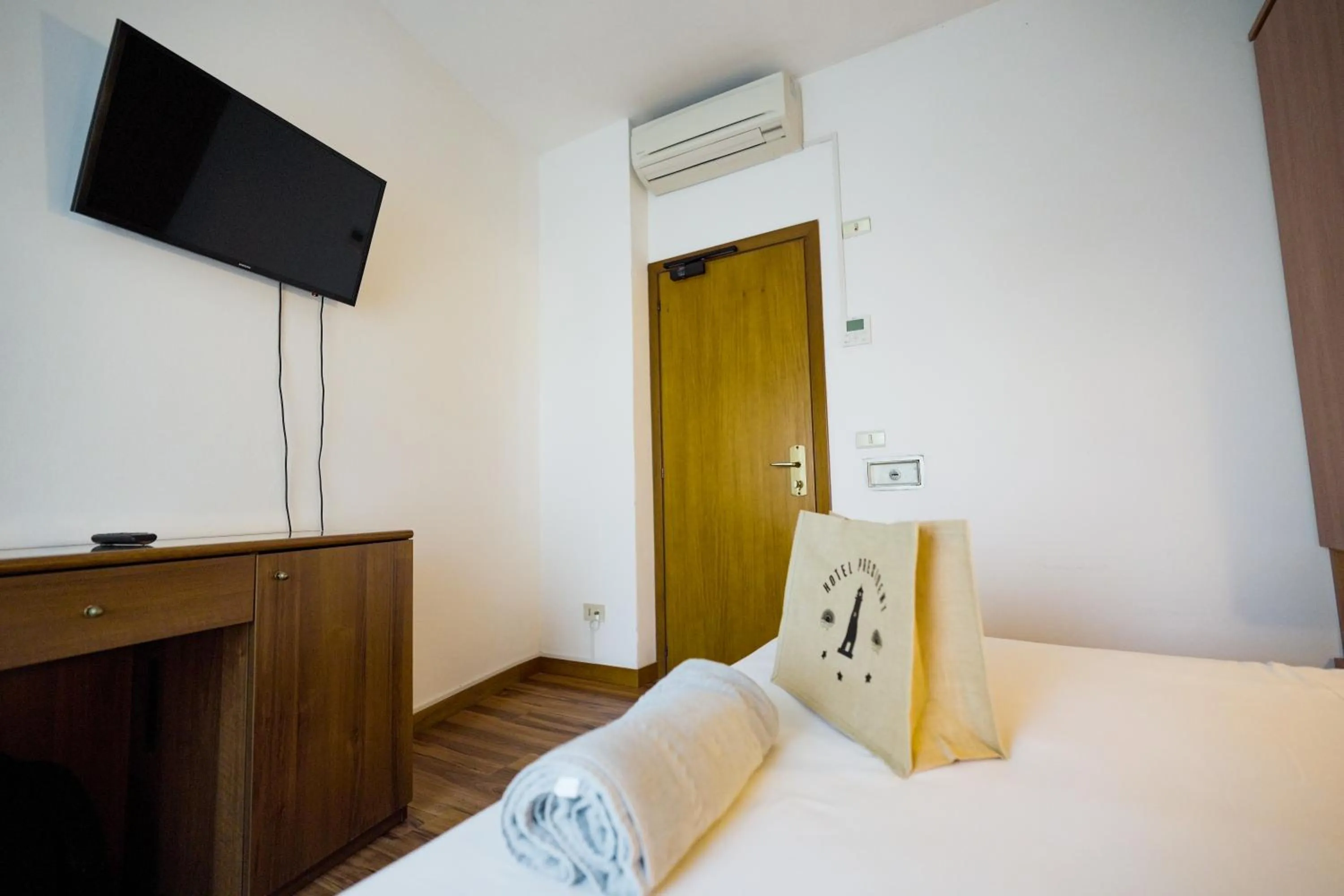 Bed in Hotel President