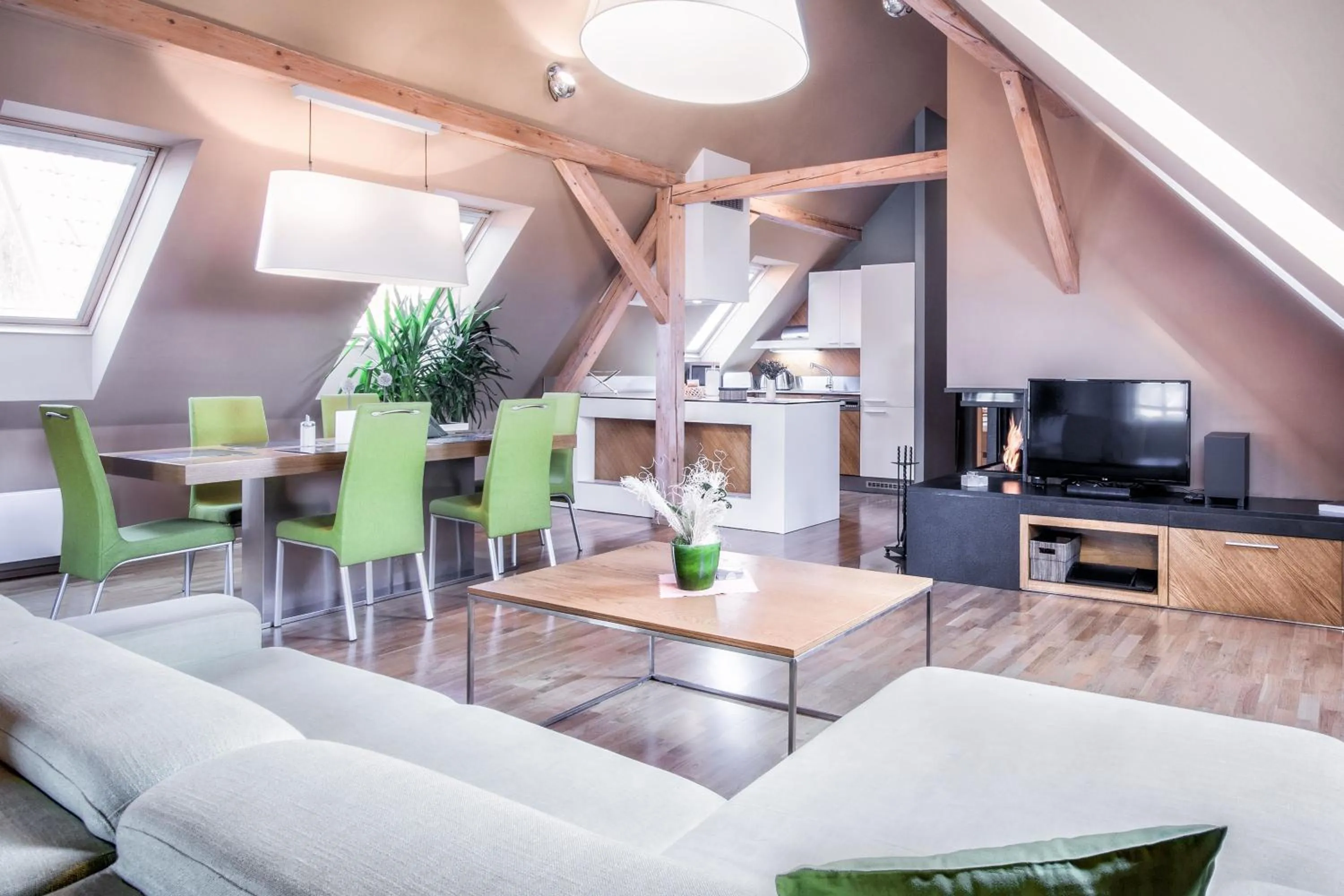 Photo of the whole room in Apartmany Chornitzeruv dum