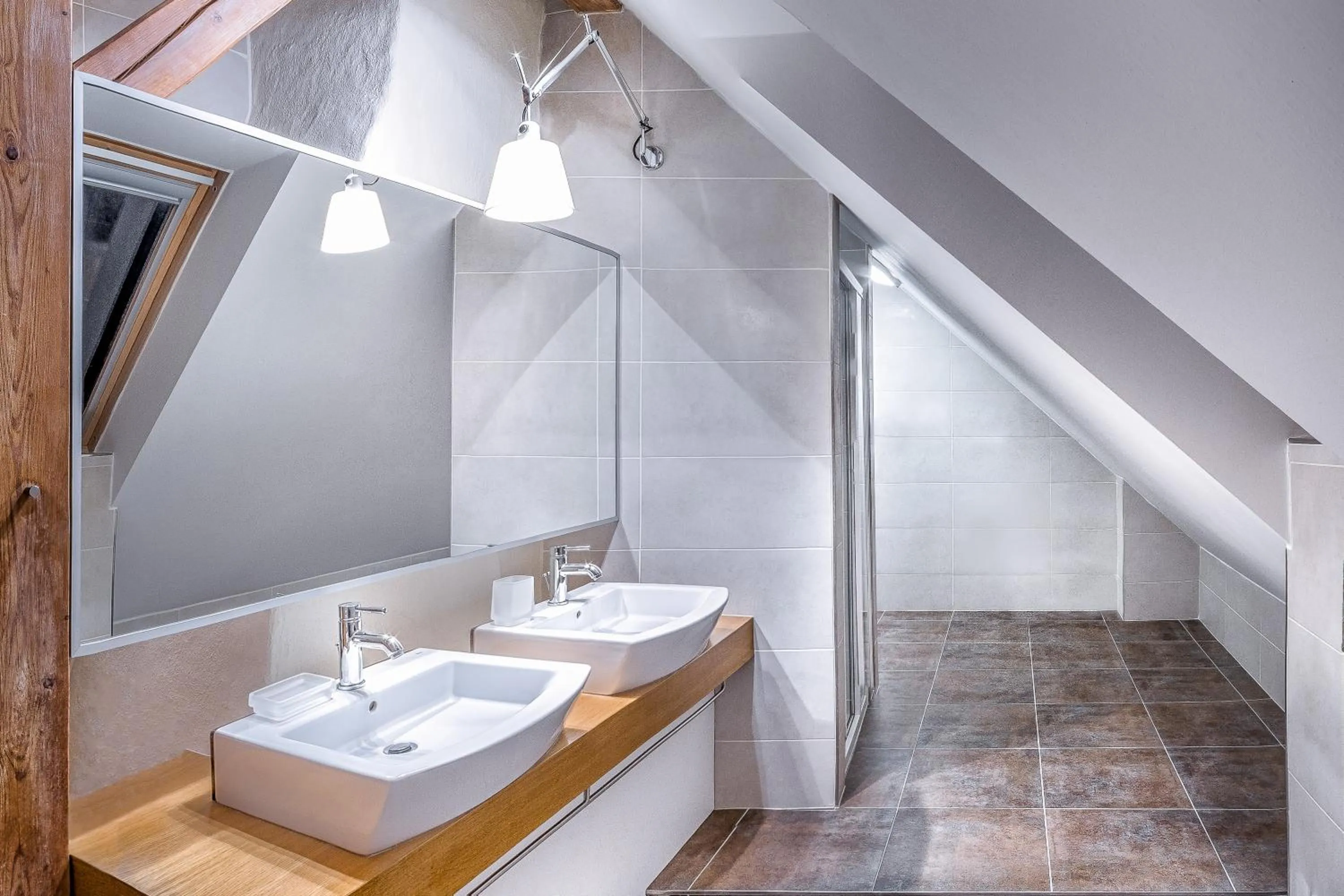 Bathroom in Apartmany Chornitzeruv dum