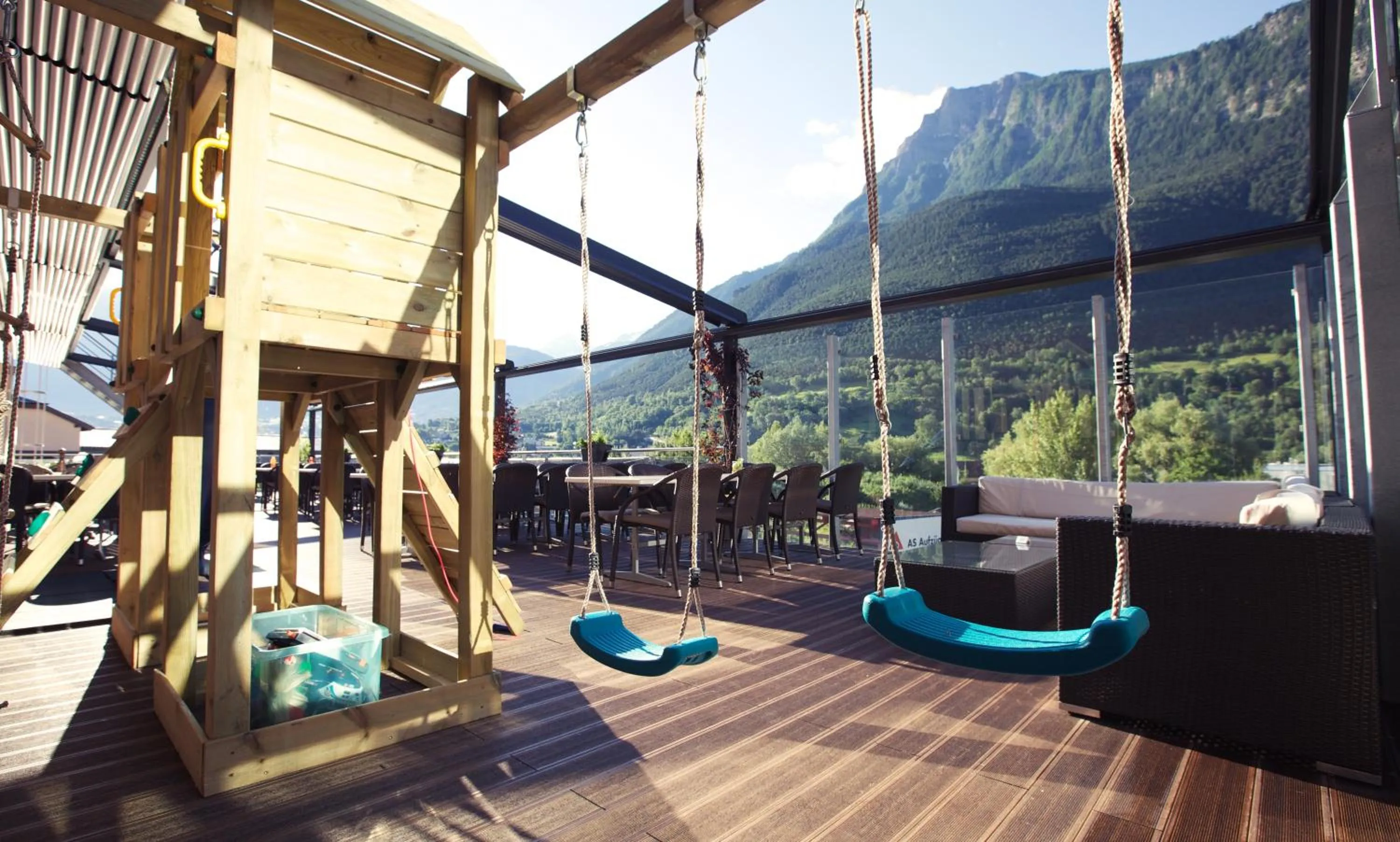 Children play ground in Hotel Olympica