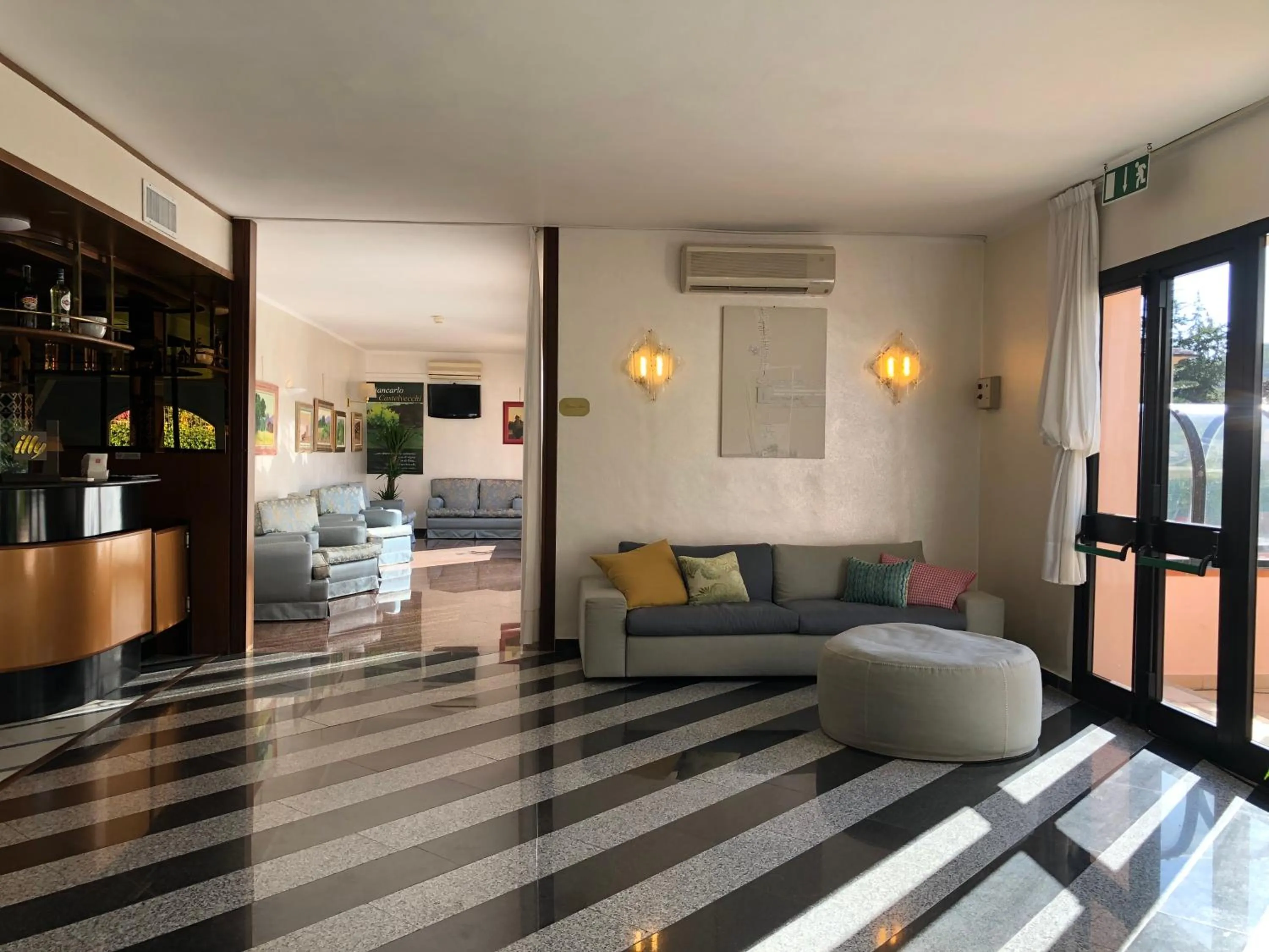 Living room in Arthotel Gabbiano Azzurro Due