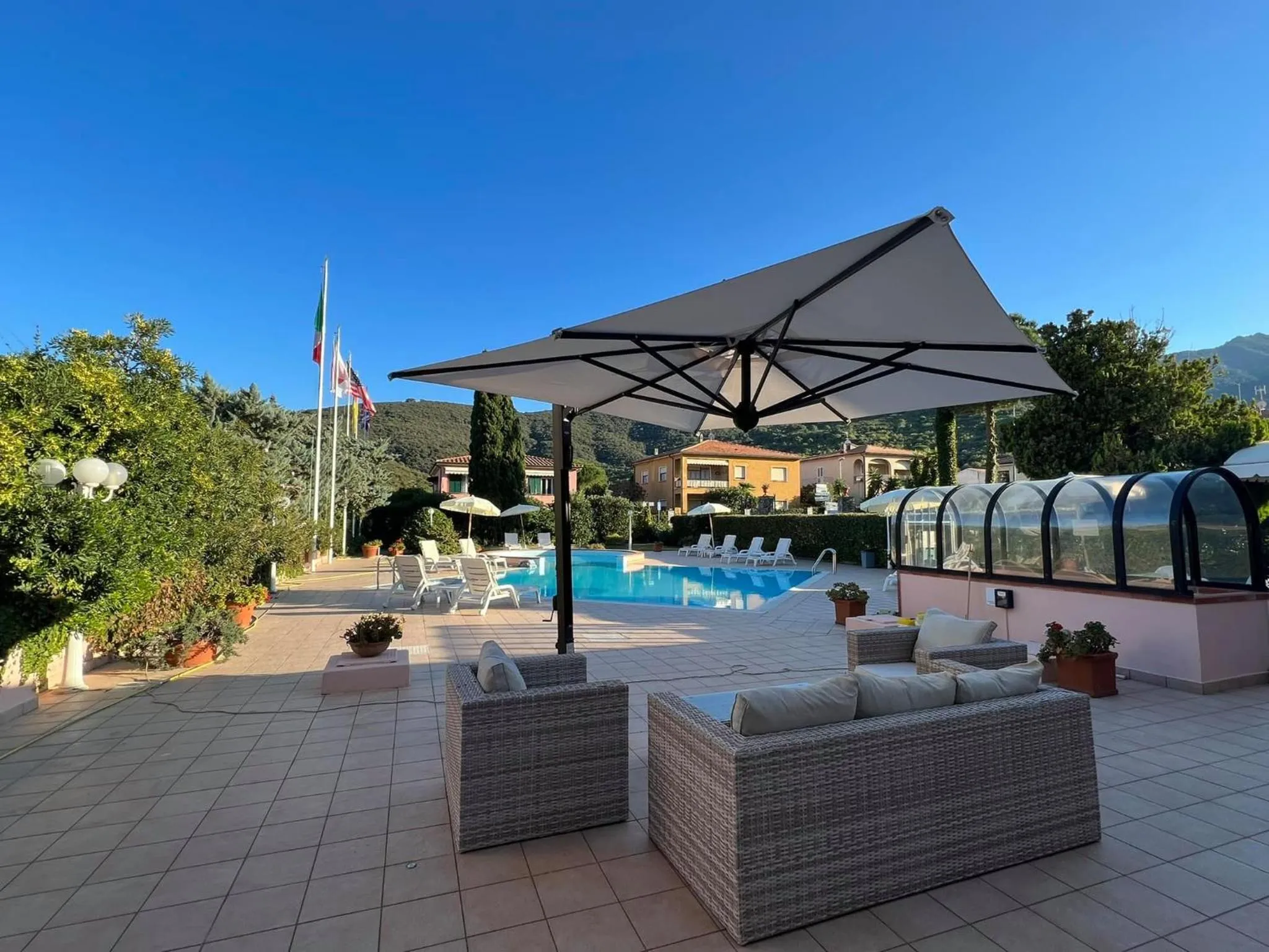 Swimming pool in Arthotel Gabbiano Azzurro Due