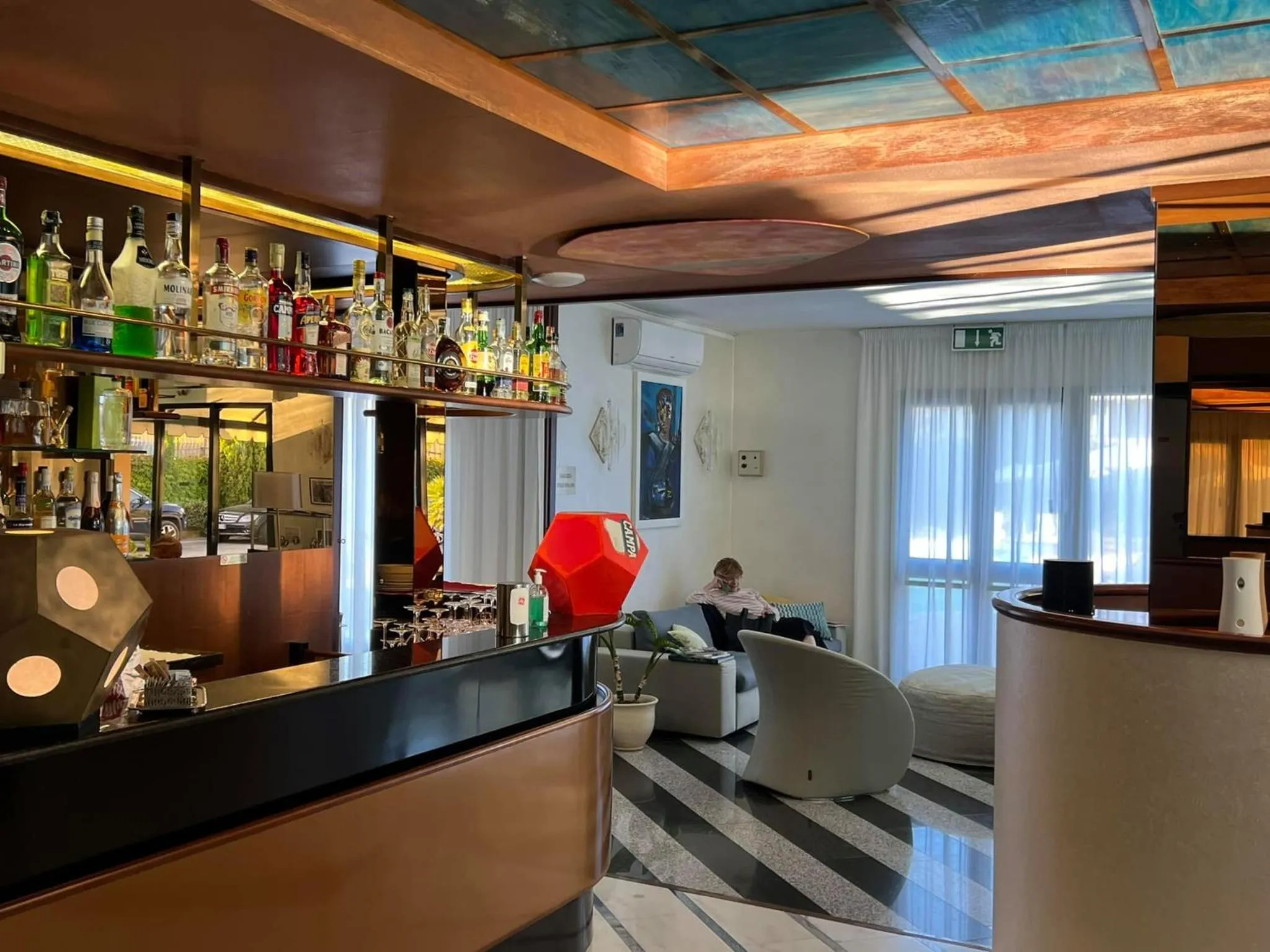 Lounge or bar in Arthotel Gabbiano Azzurro Due