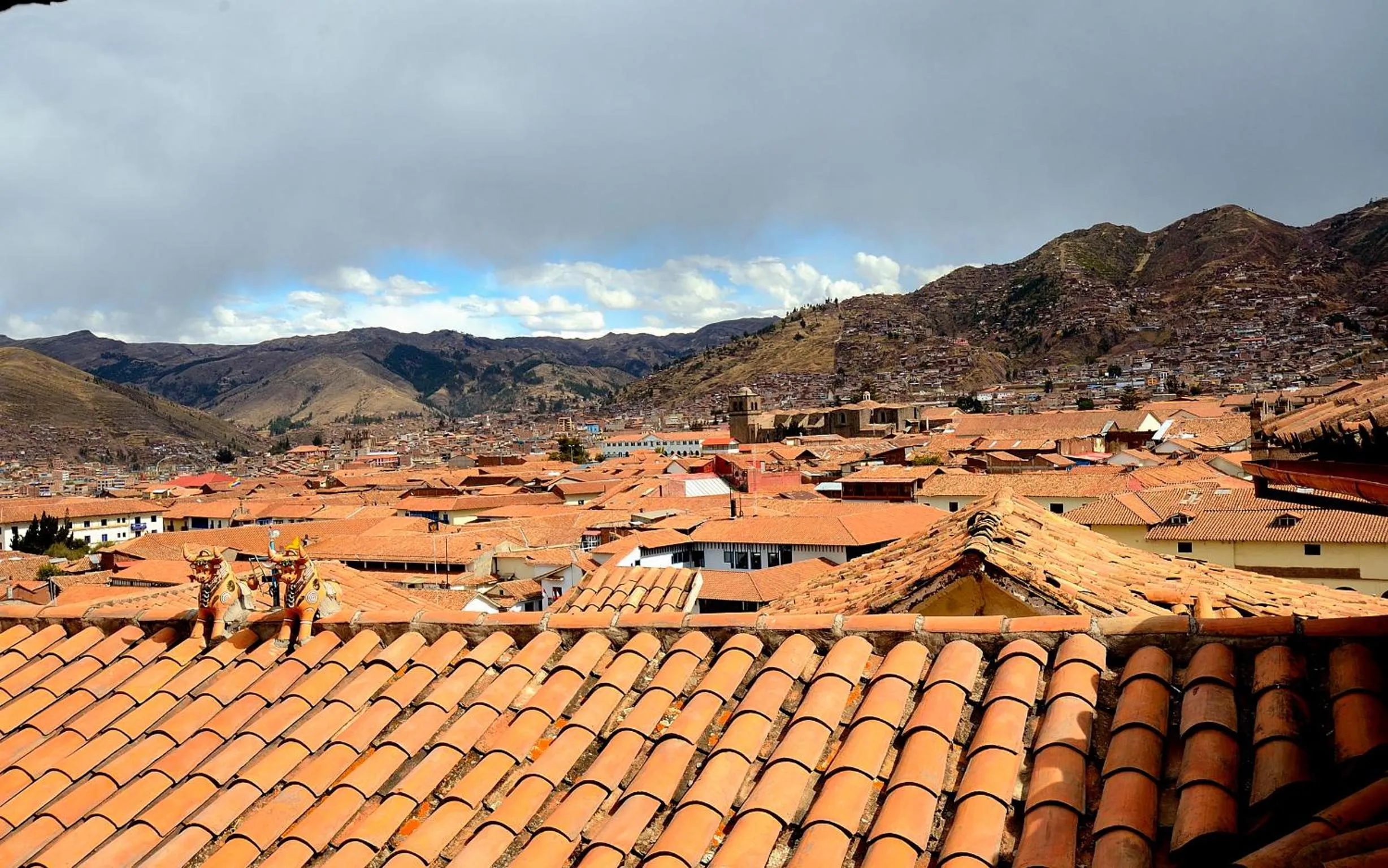 View (from property/room) in Hostal Corihuasi