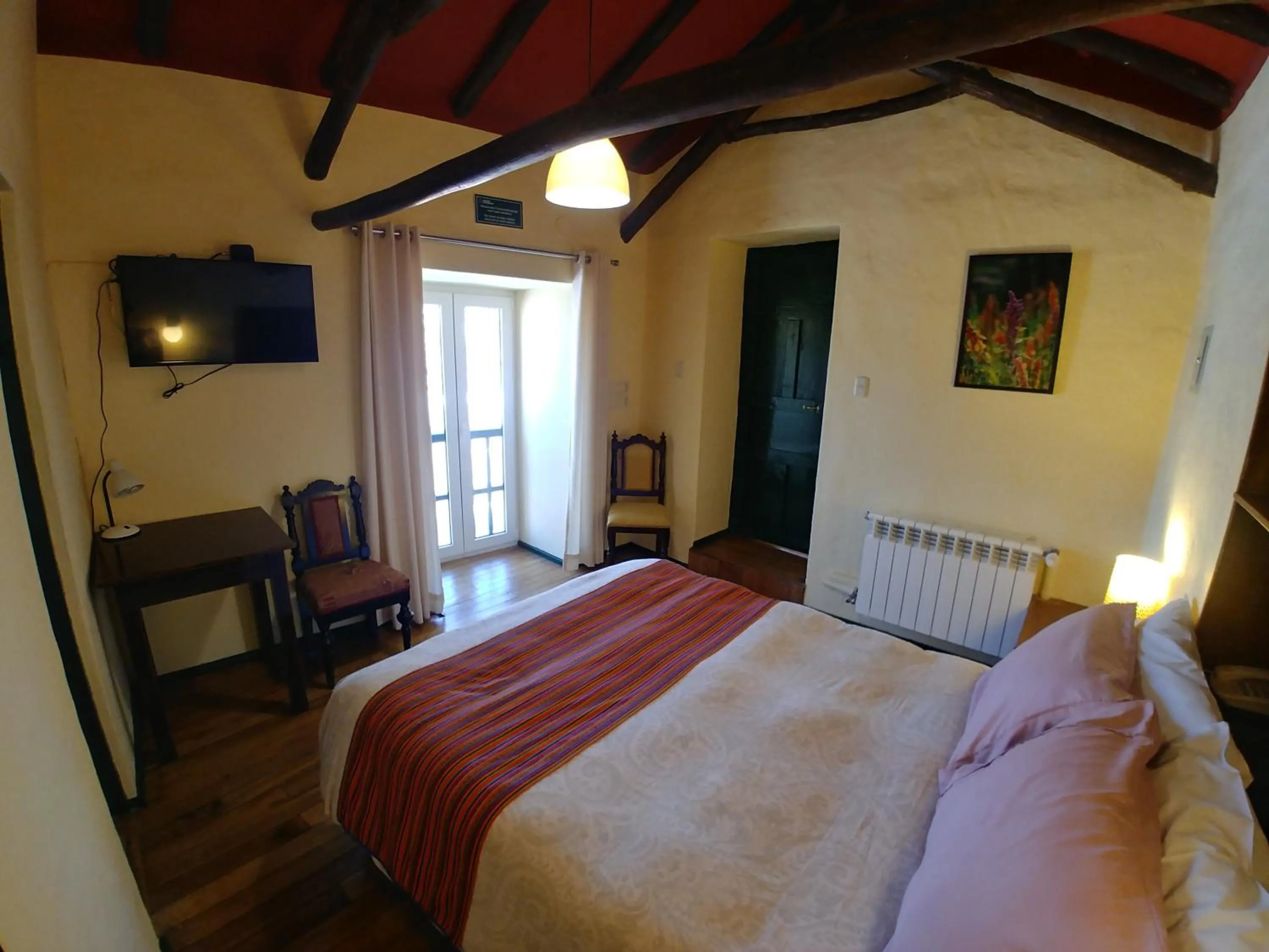 Photo of the whole room, Bed in Hostal Corihuasi