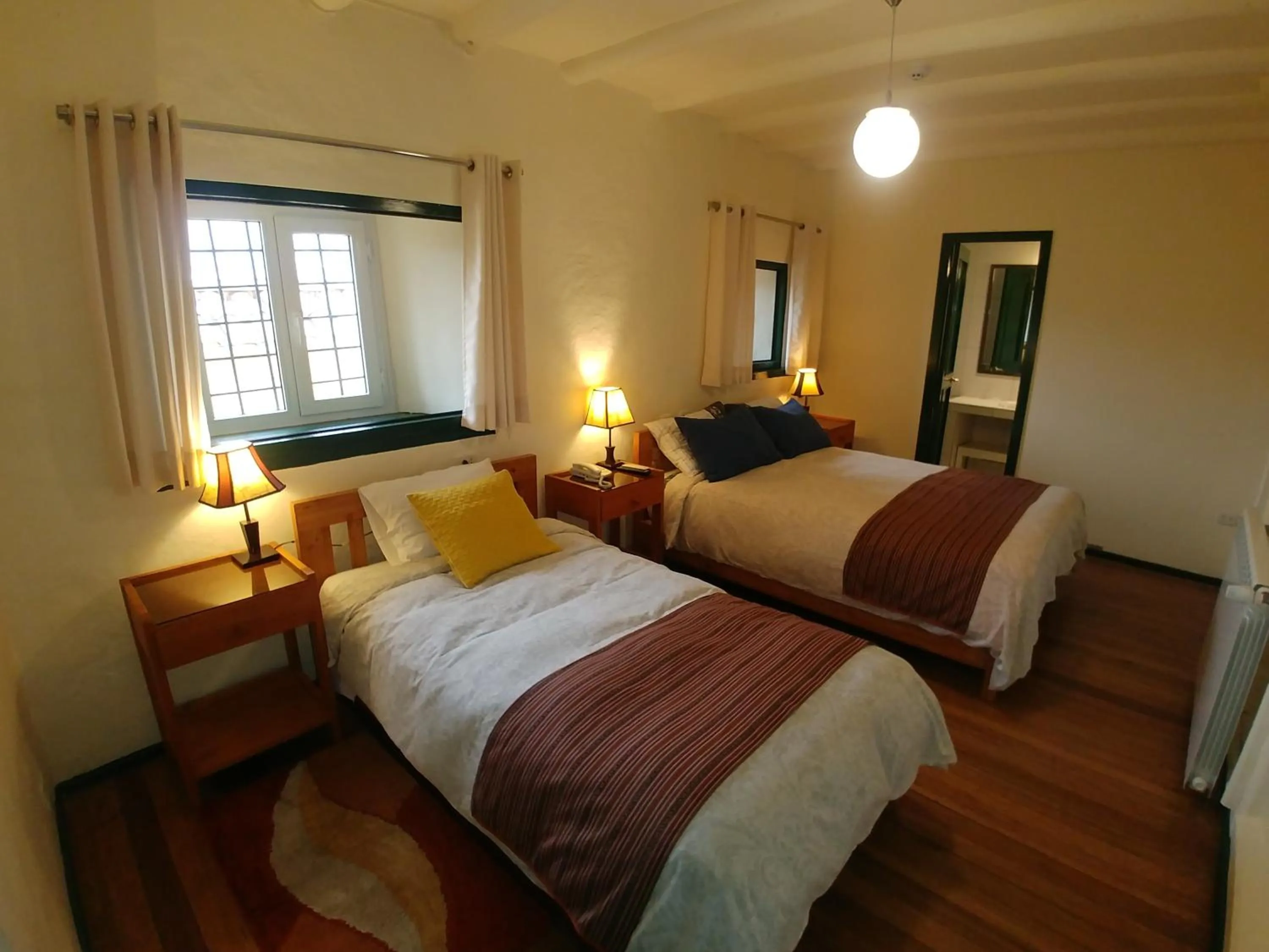 Bed in Hostal Corihuasi