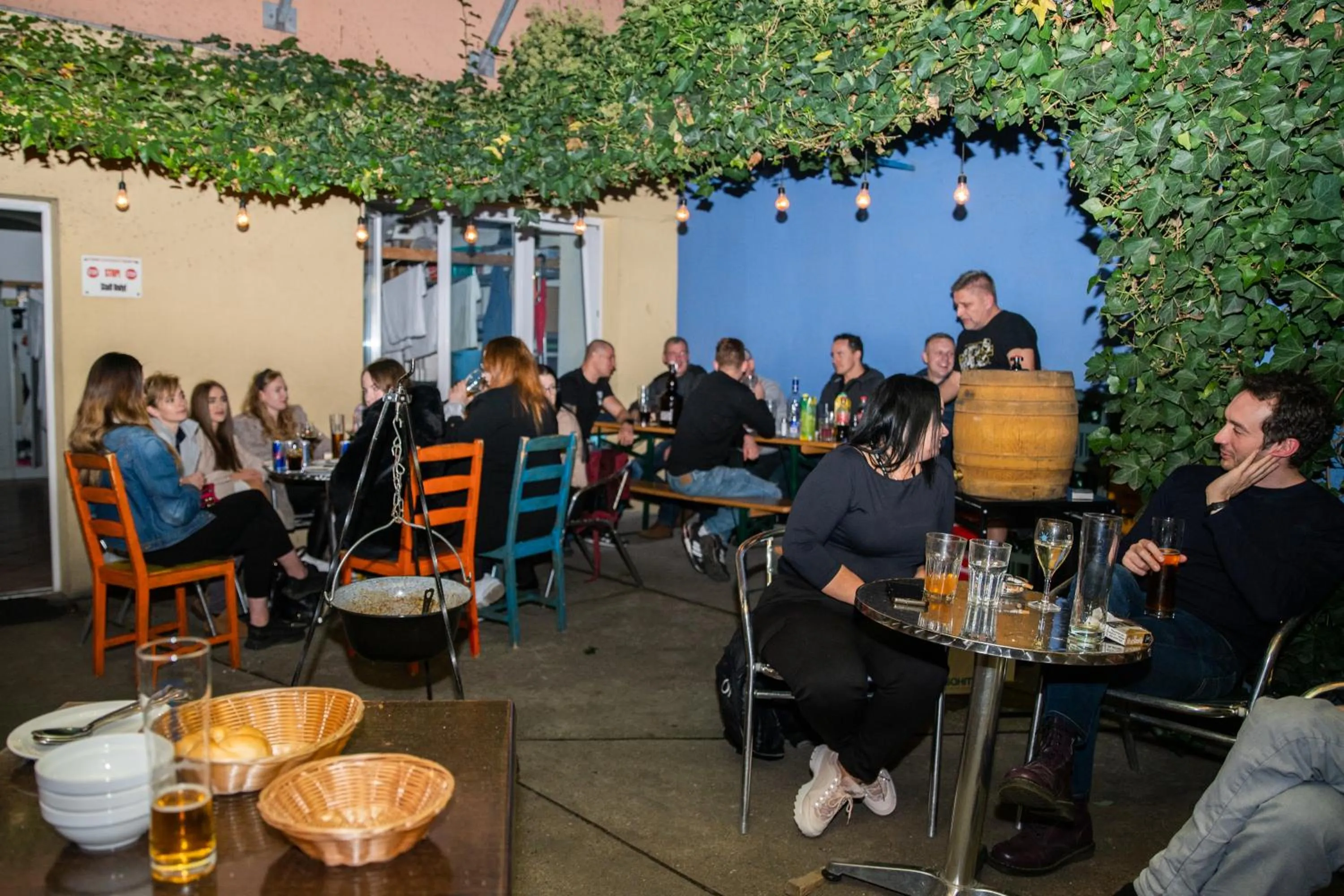 Balcony/Terrace in Do Step Inn Home - Hotel & Hostel