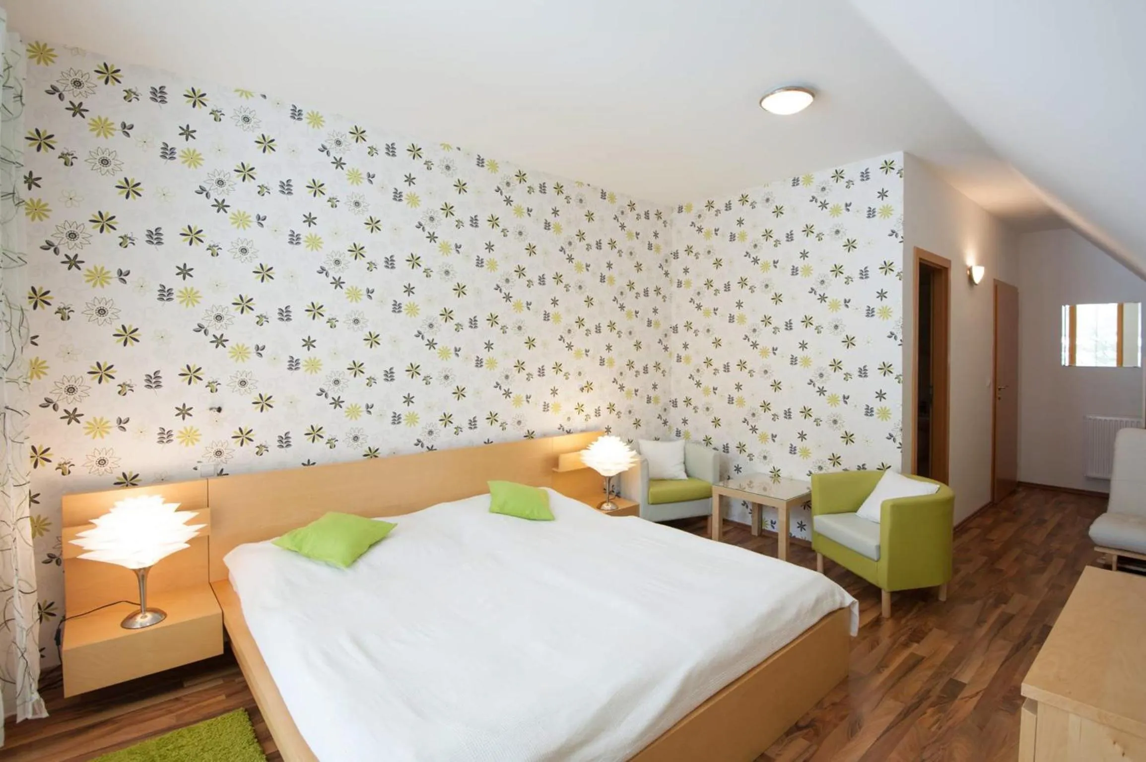 Bedroom, Bed in Hotel Garni Pod Skalkou