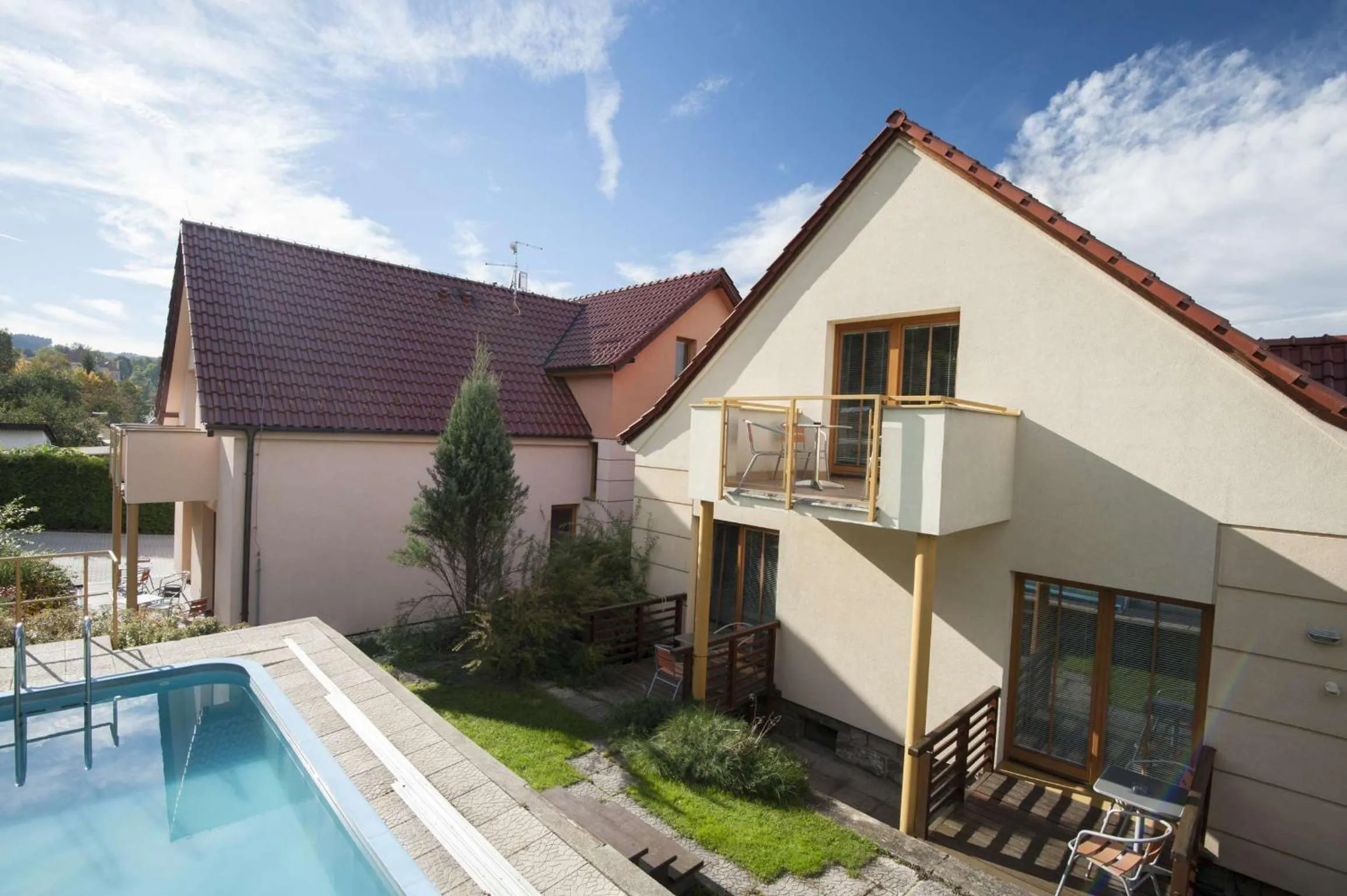 Balcony/Terrace in Hotel Garni Pod Skalkou