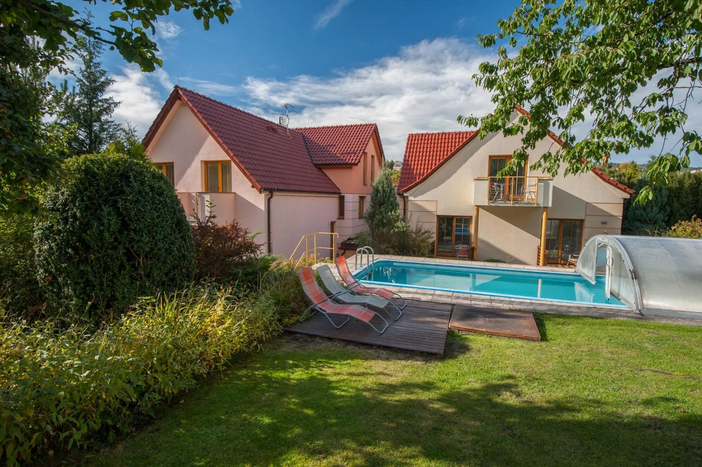 Property building in Hotel Garni Pod Skalkou