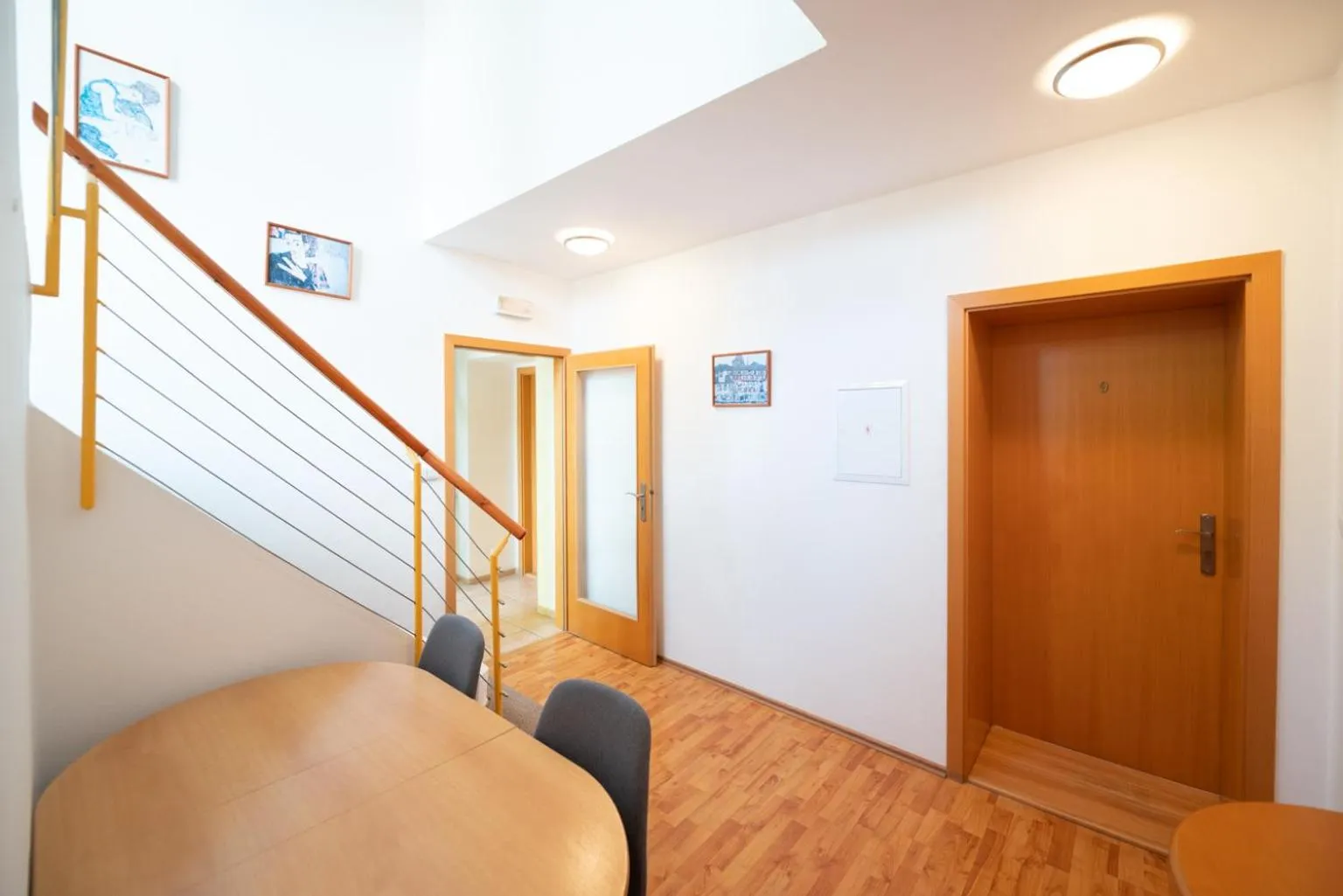 Communal lounge/ TV room in Hotel Garni Pod Skalkou