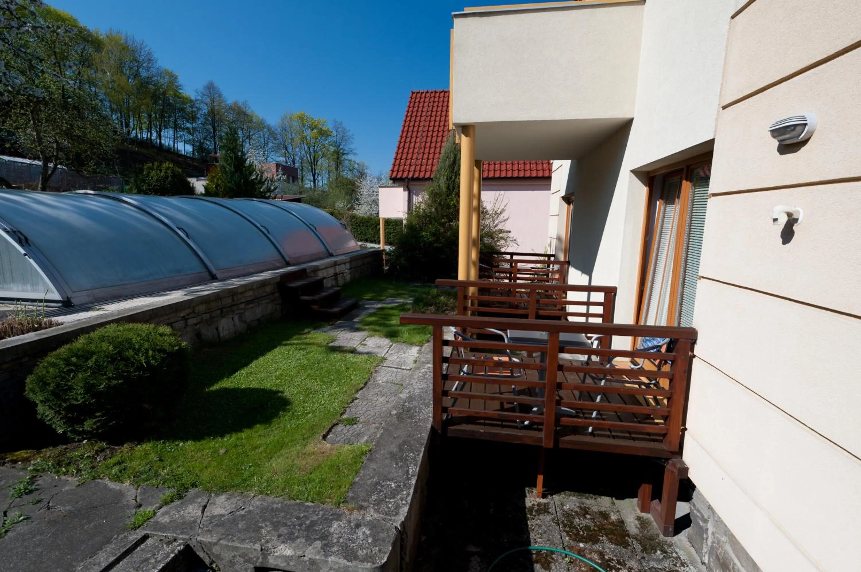 Area and facilities in Hotel Garni Pod Skalkou