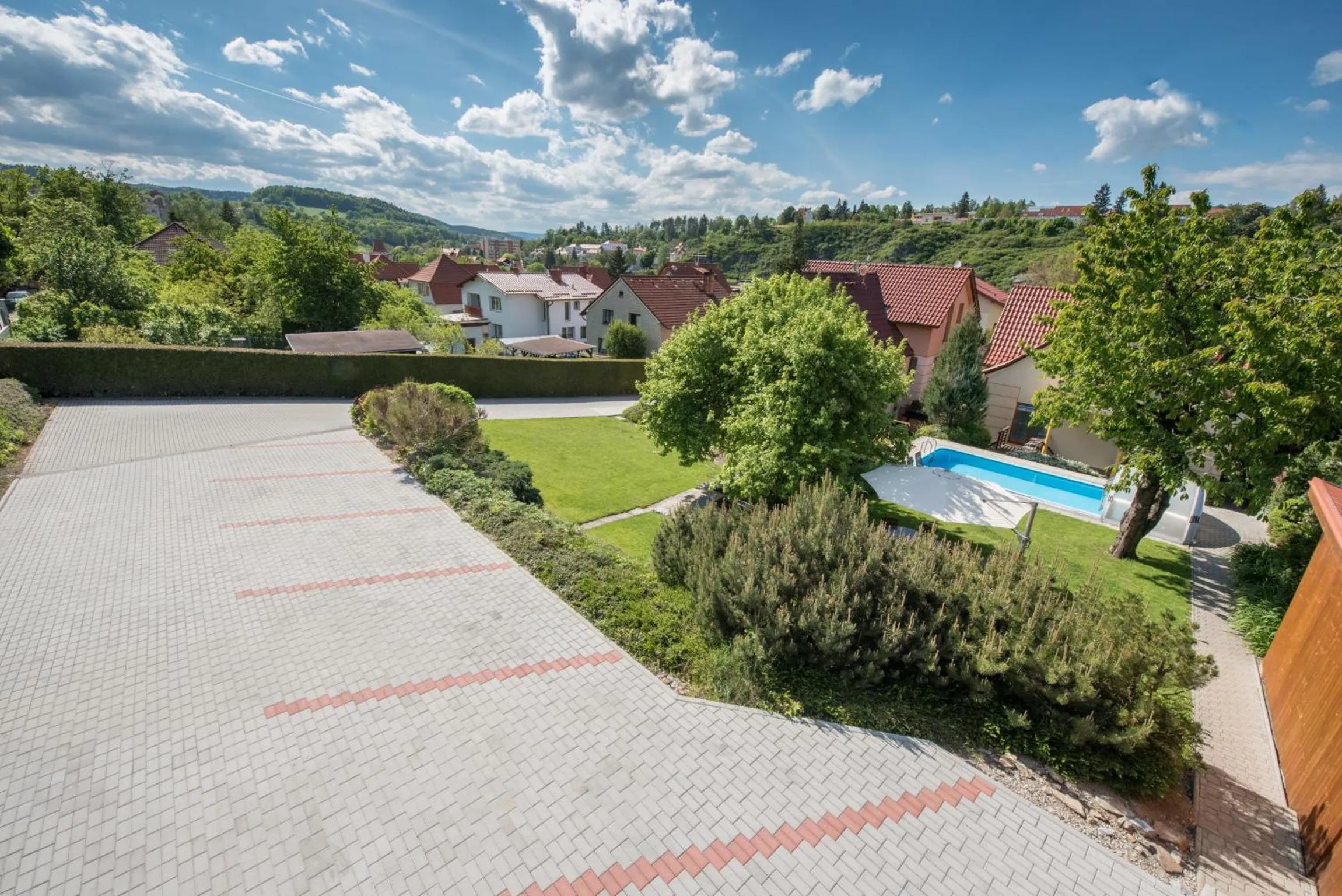 On site in Hotel Garni Pod Skalkou