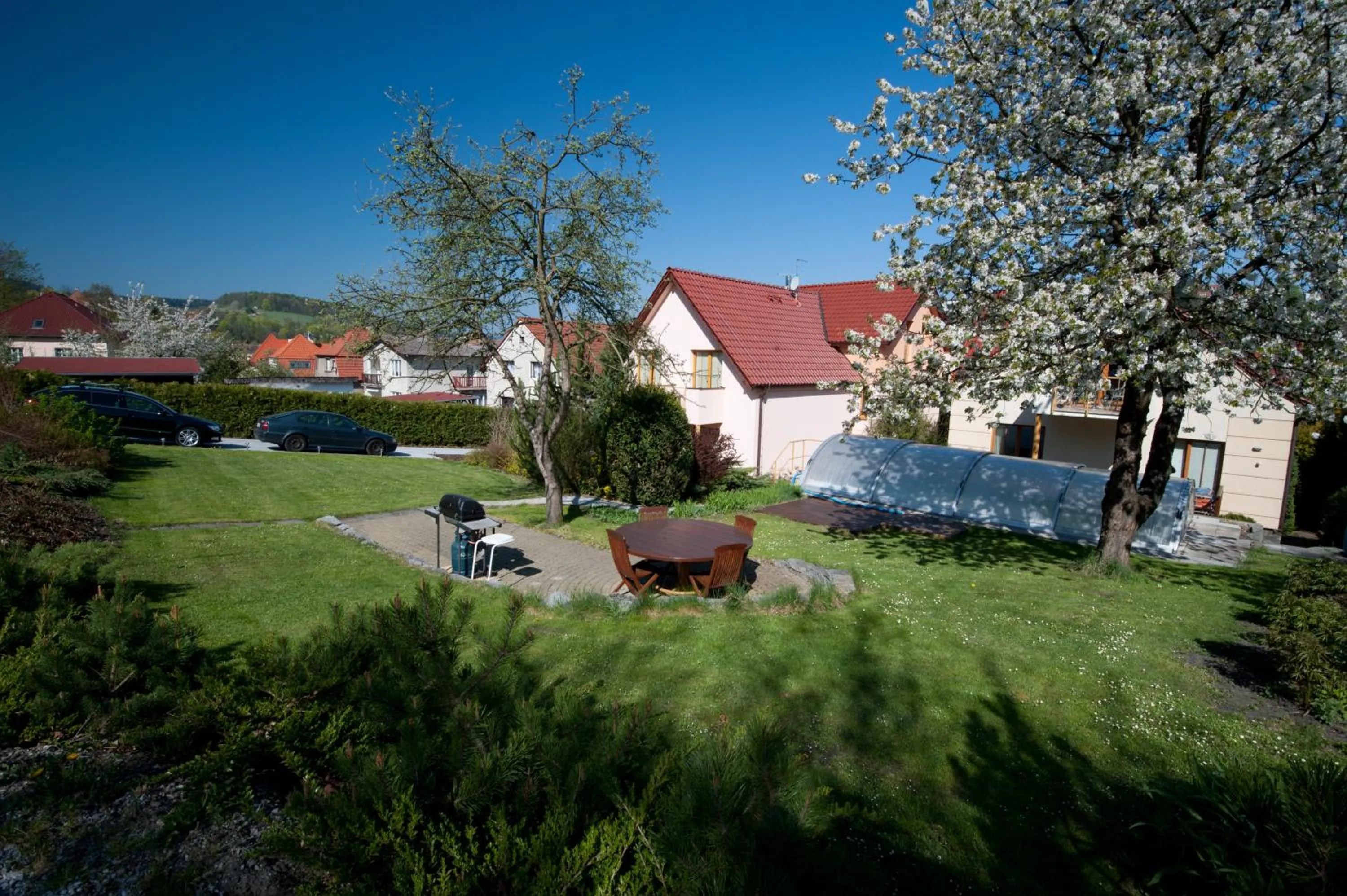 Garden in Hotel Garni Pod Skalkou