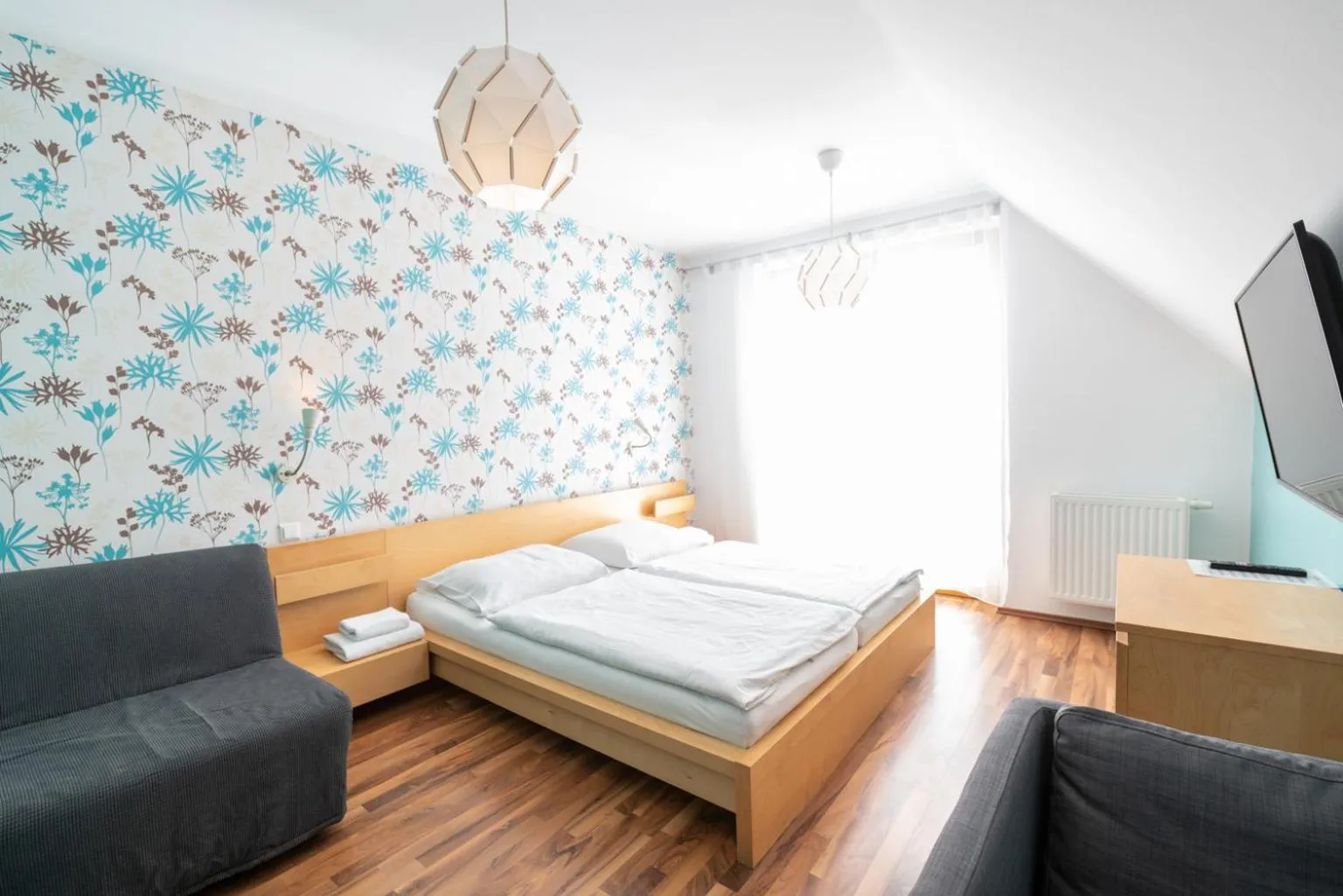 Bedroom, Bed in Hotel Garni Pod Skalkou