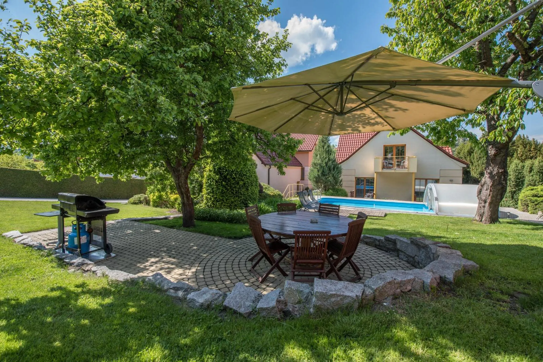 Property building in Hotel Garni Pod Skalkou